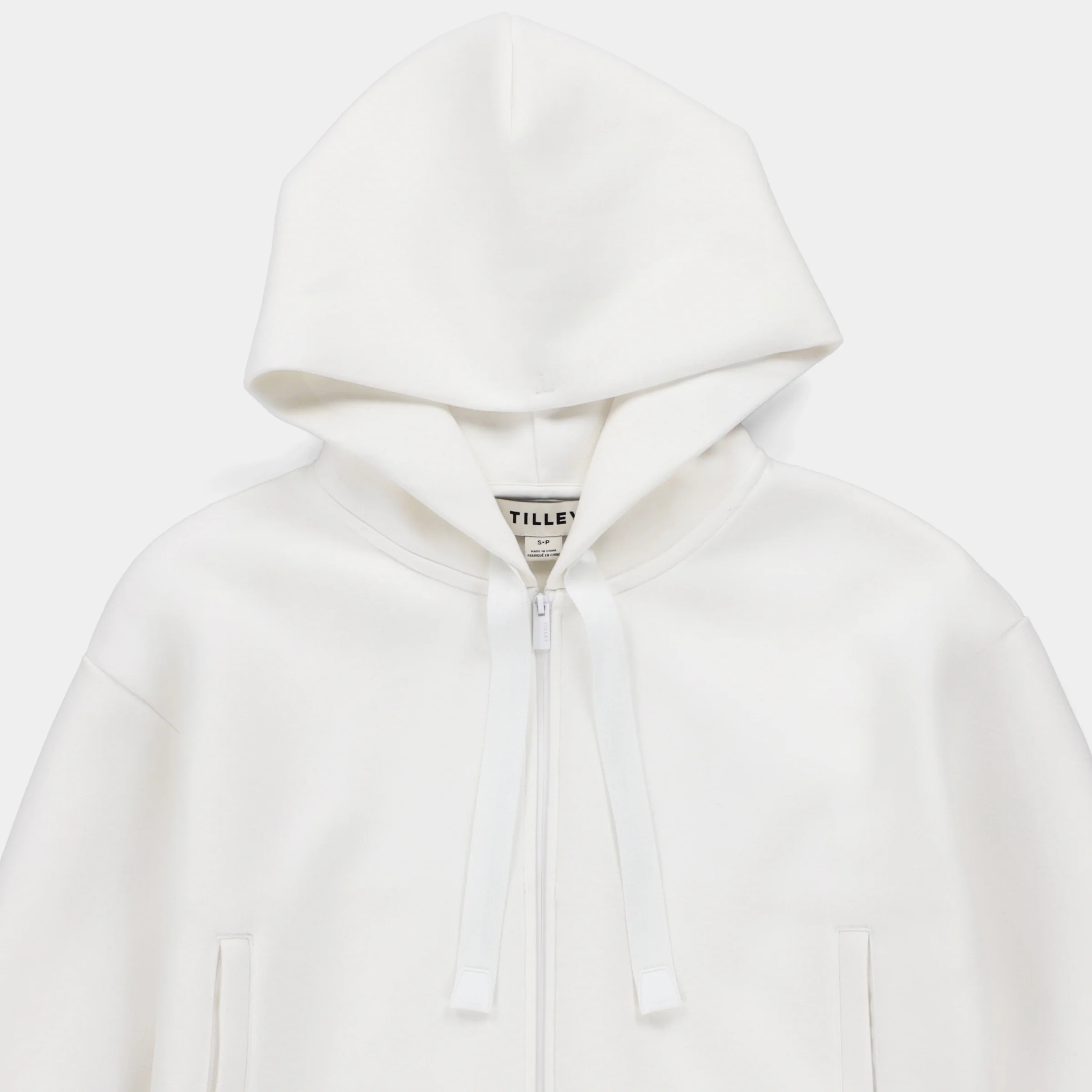 Cloud Fleece Crop Zip Hoodie - Image 10