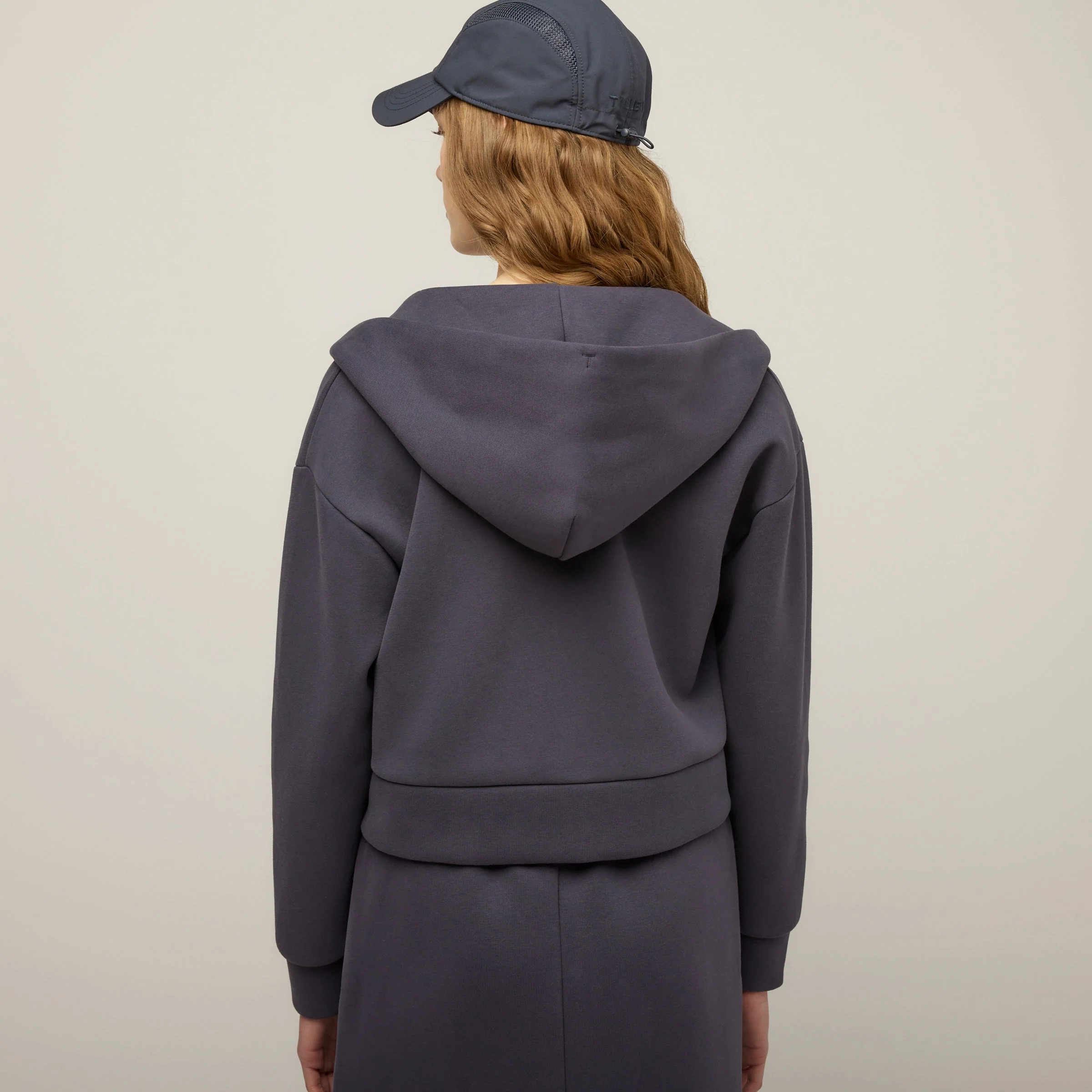 Cloud Fleece Crop Zip Hoodie - Image 13