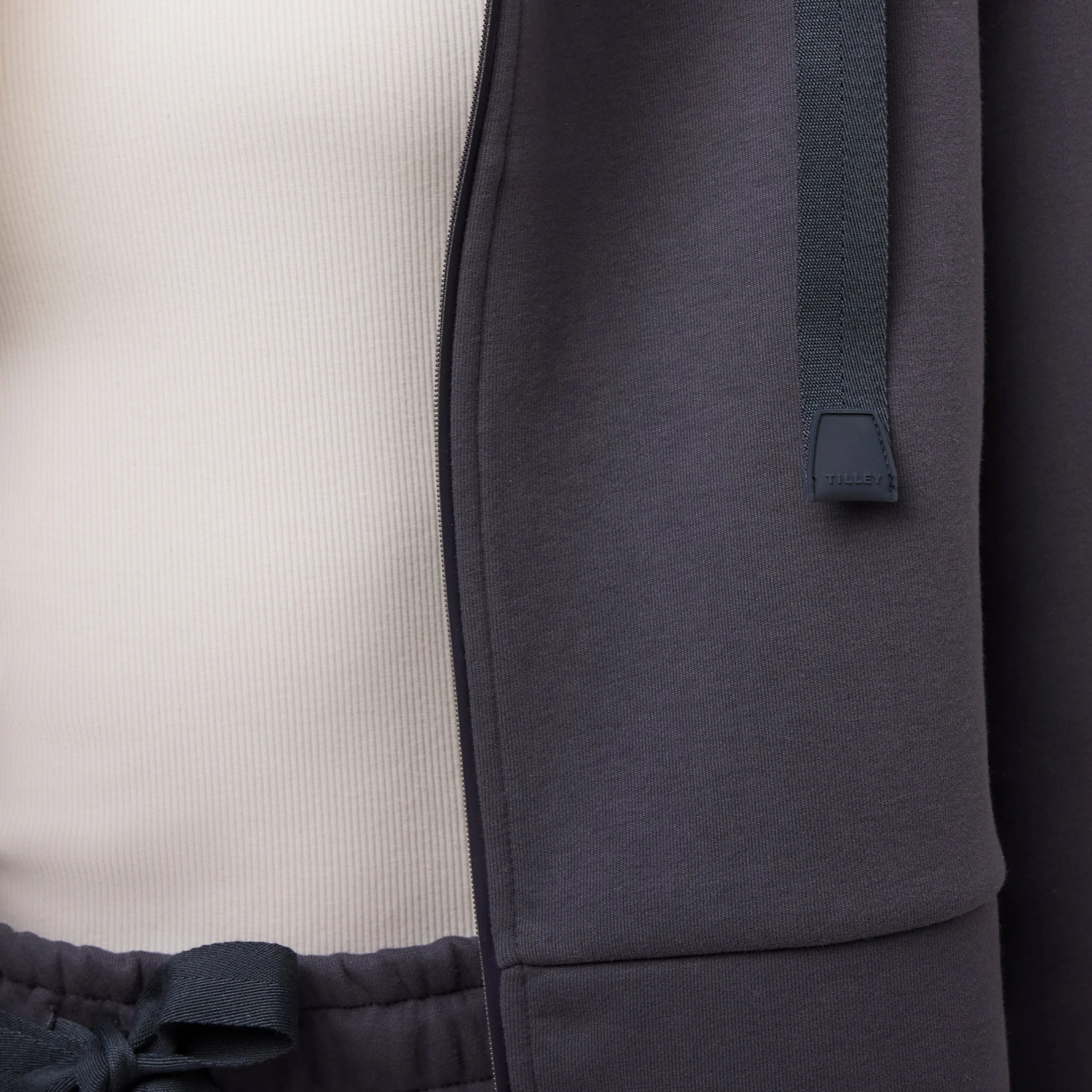 Cloud Fleece Crop Zip Hoodie - Image 16