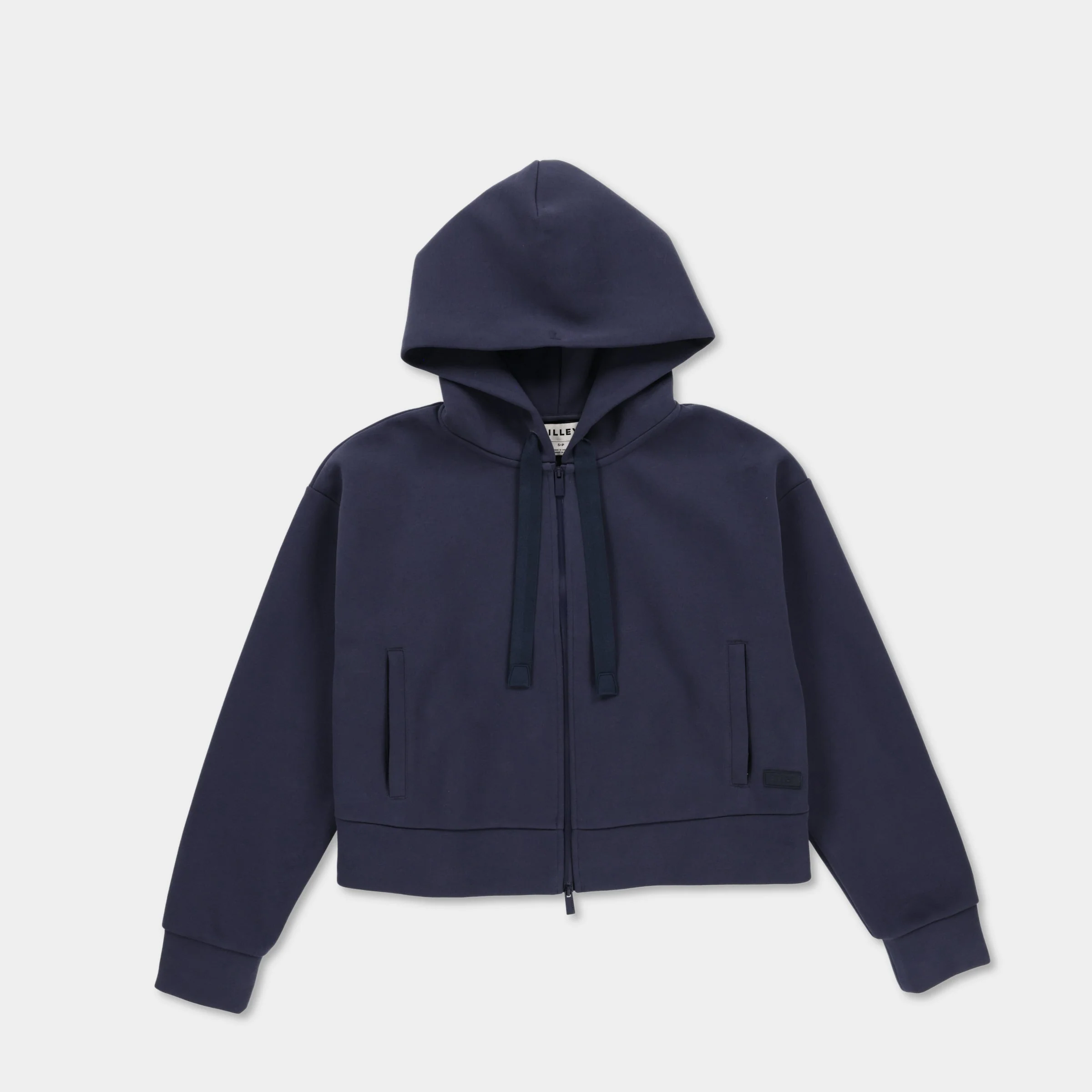 Cloud Fleece Crop Zip Hoodie - Image 17