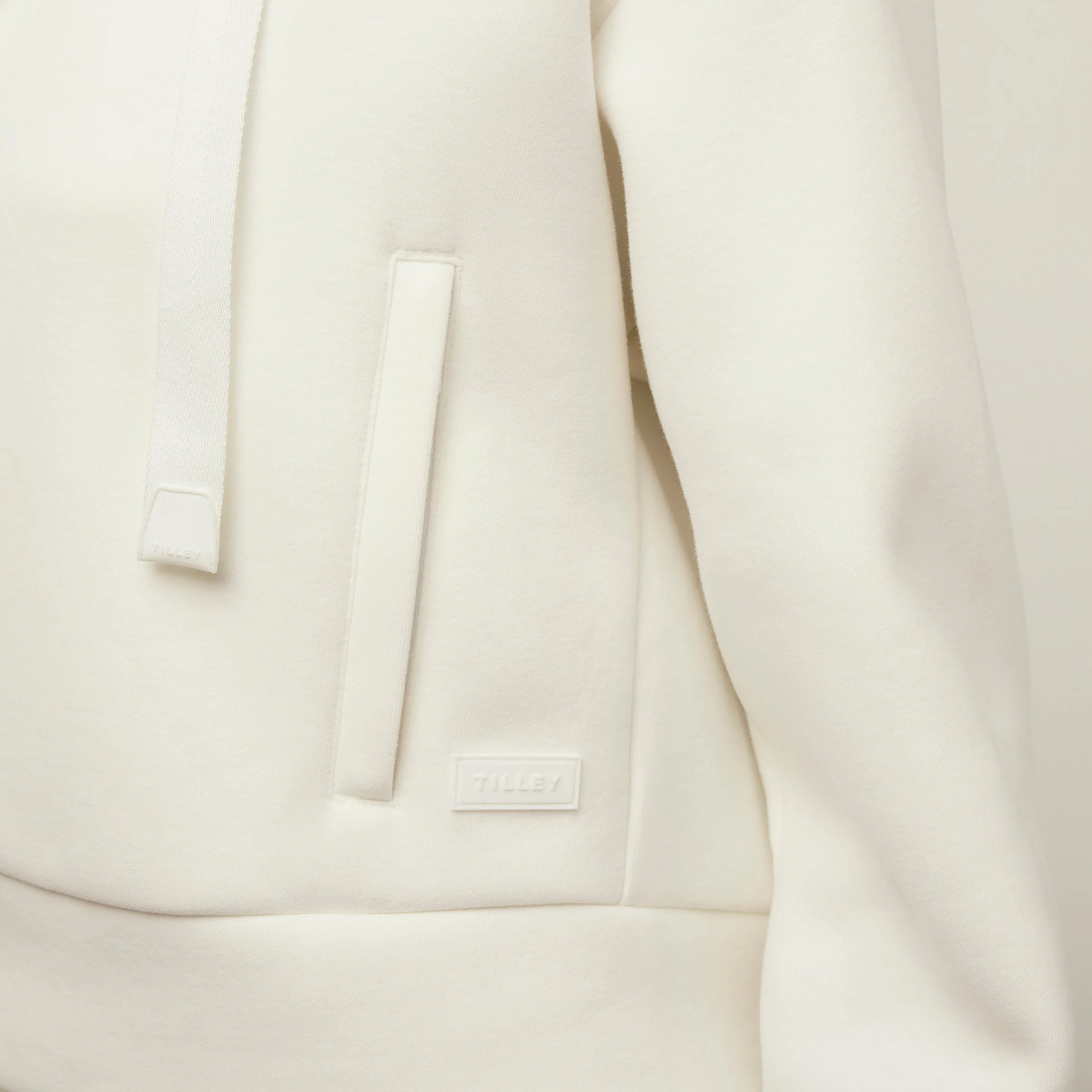 Cloud Fleece Crop Zip Hoodie - Image 4