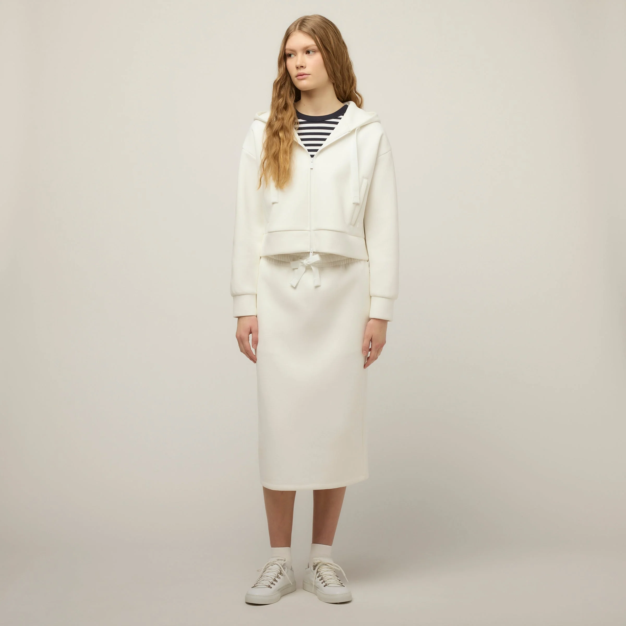 Cloud Fleece Crop Zip Hoodie - Image 6