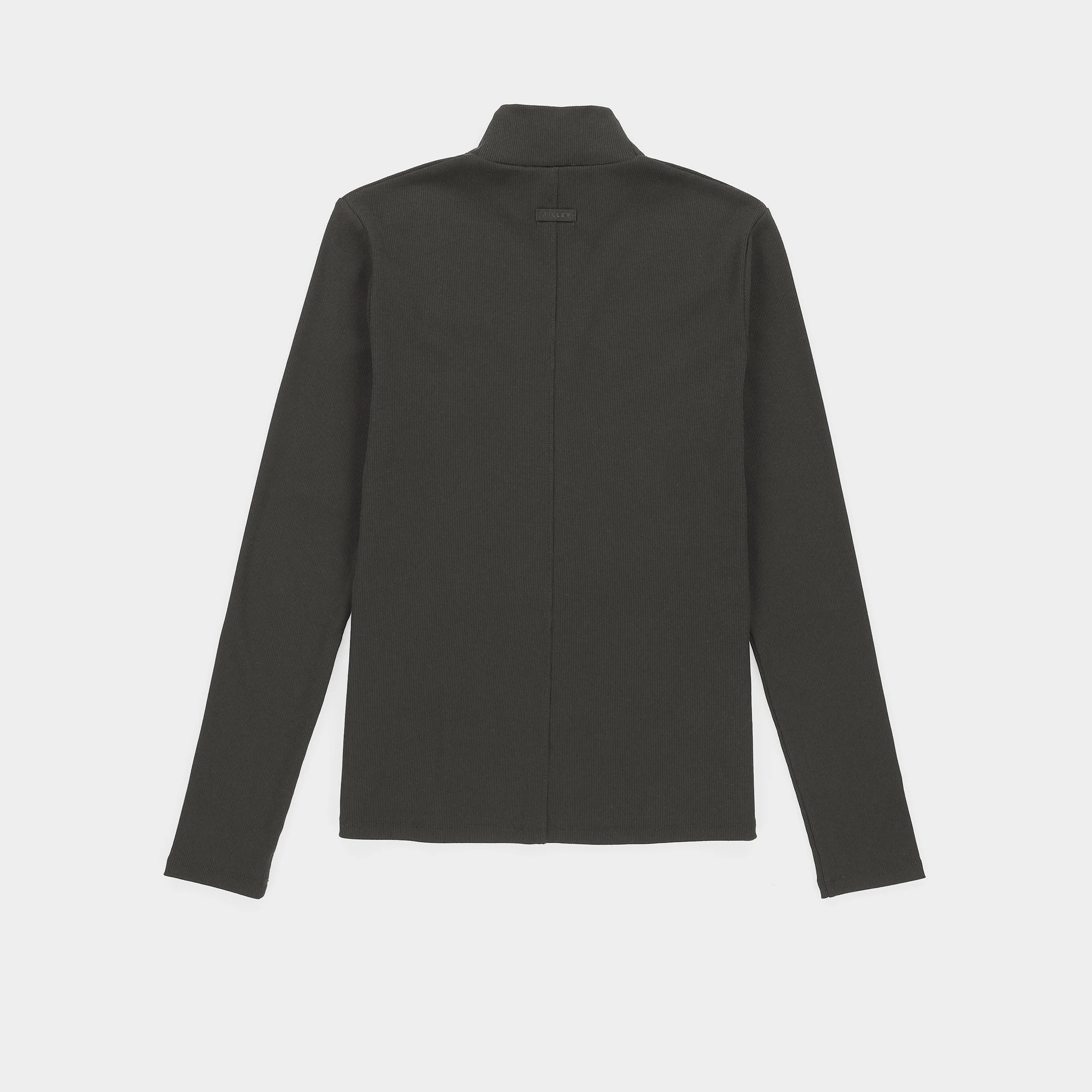 Long Sleeve Mockneck Tencel Rib - Image 19