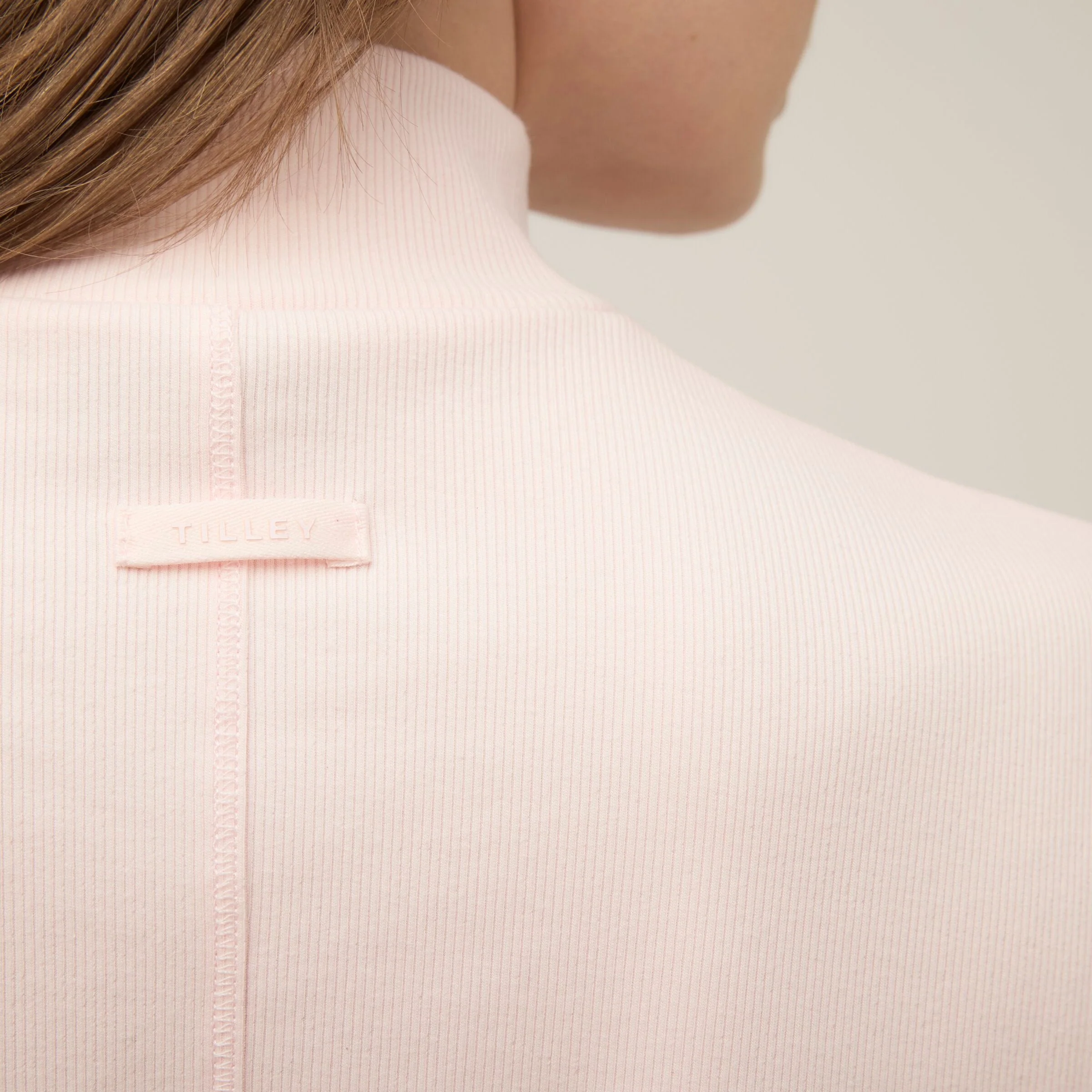 Long Sleeve Mockneck Tencel Rib - Image 22