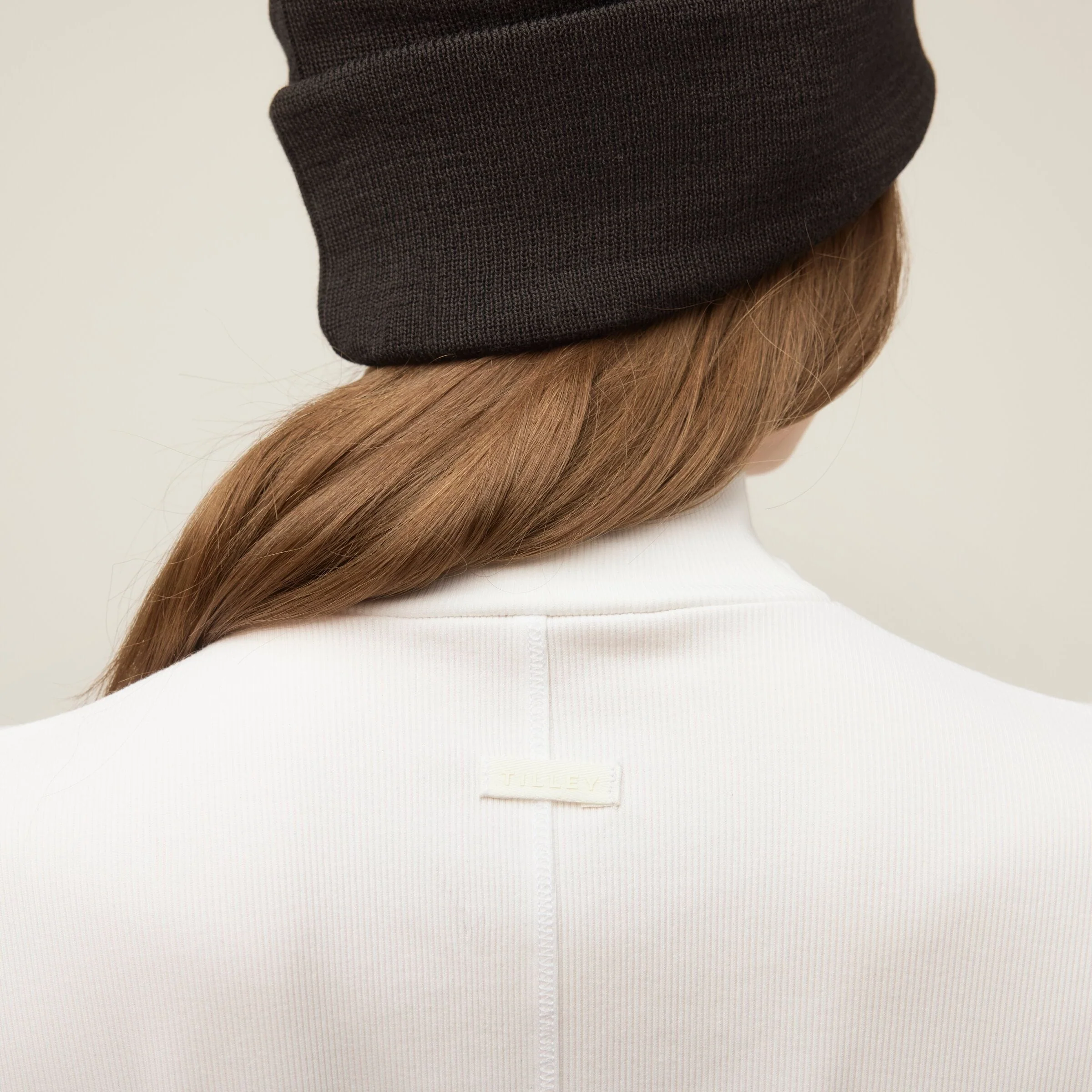 Long Sleeve Mockneck Tencel Rib - Image 23