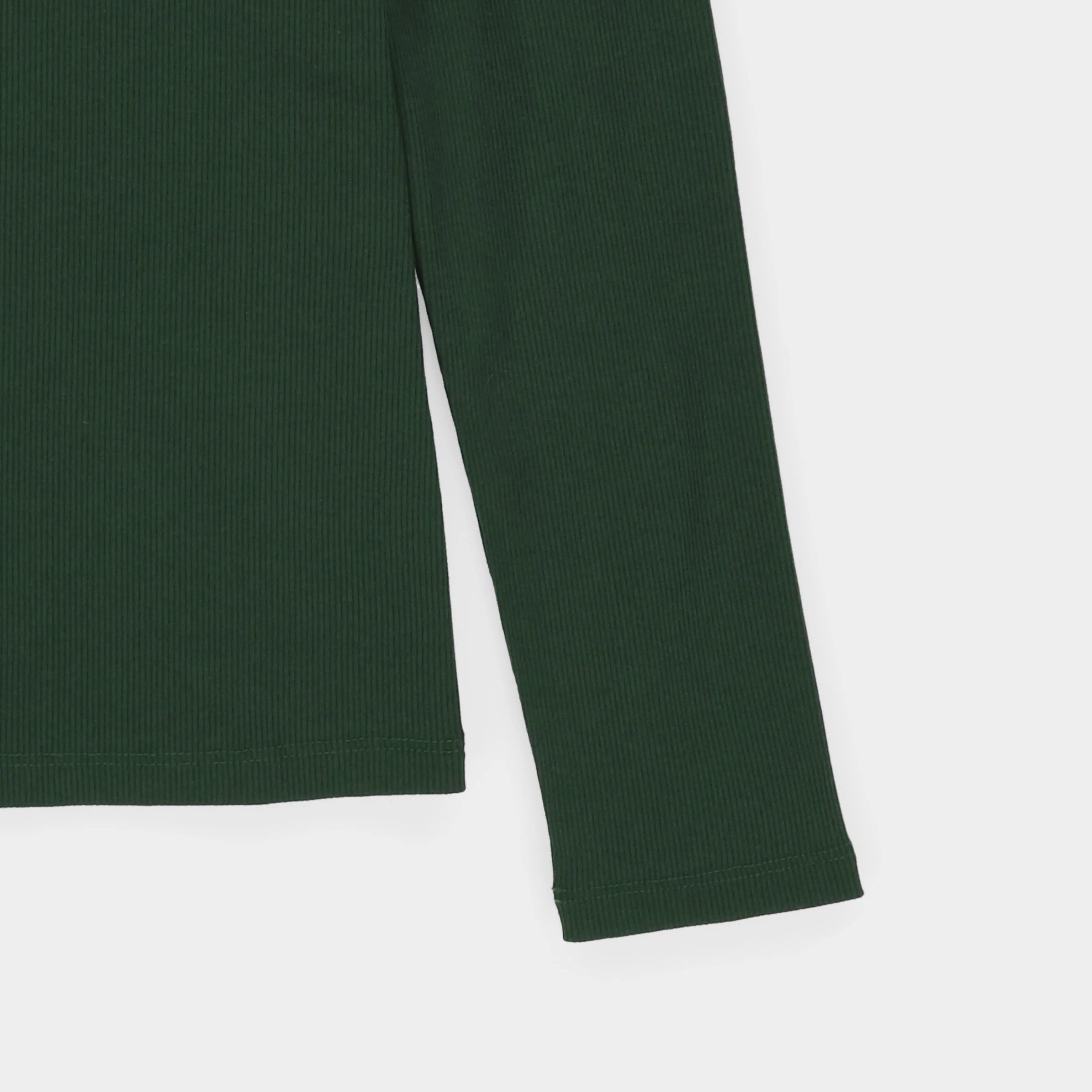 Long Sleeve Mockneck Tencel Rib - Image 40