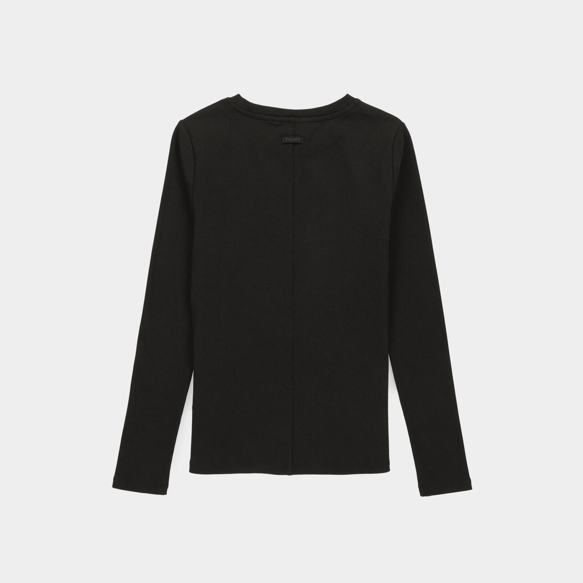 Long Sleeve Tencel Rib Tee - Image 15