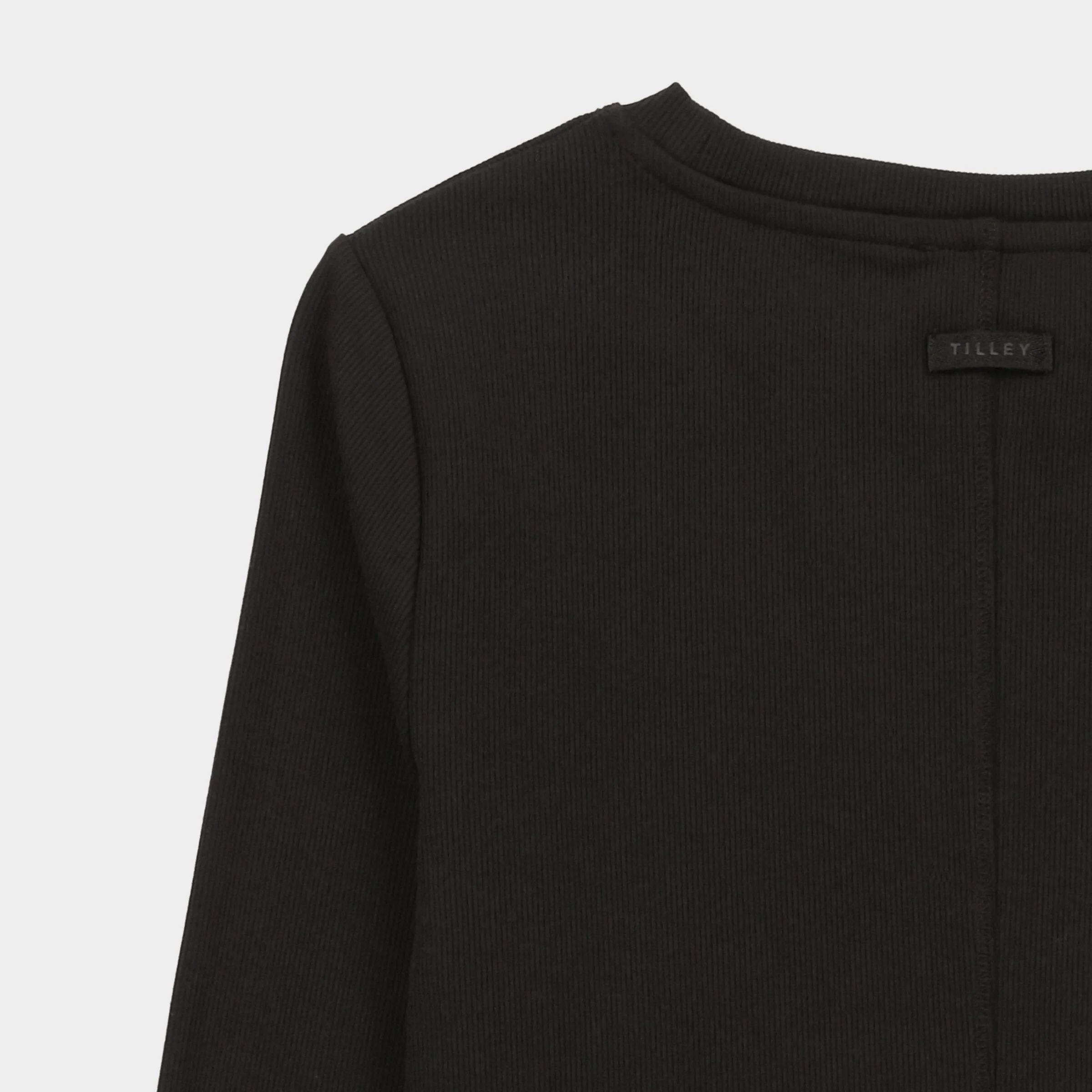 Long Sleeve Tencel Rib Tee - Image 17