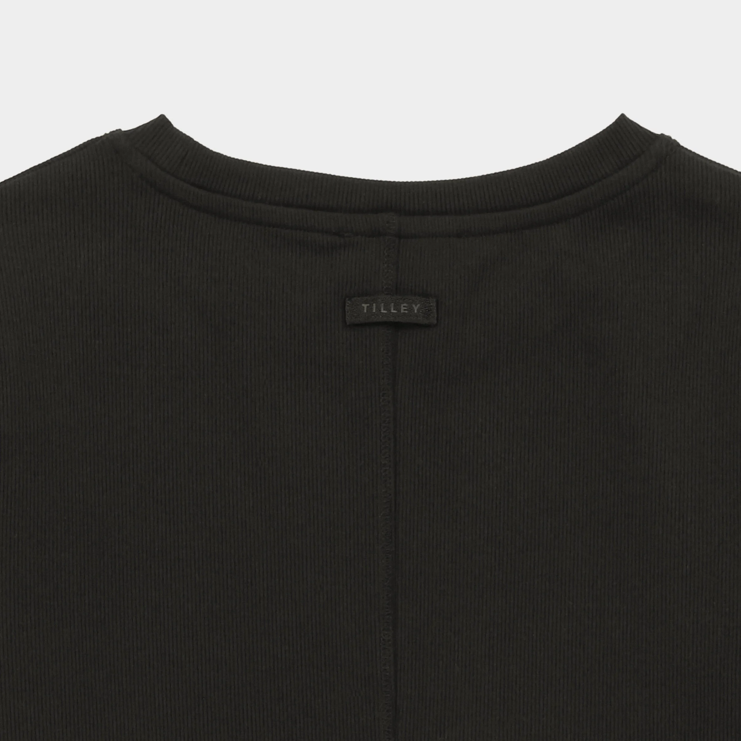 Long Sleeve Tencel Rib Tee - Image 18