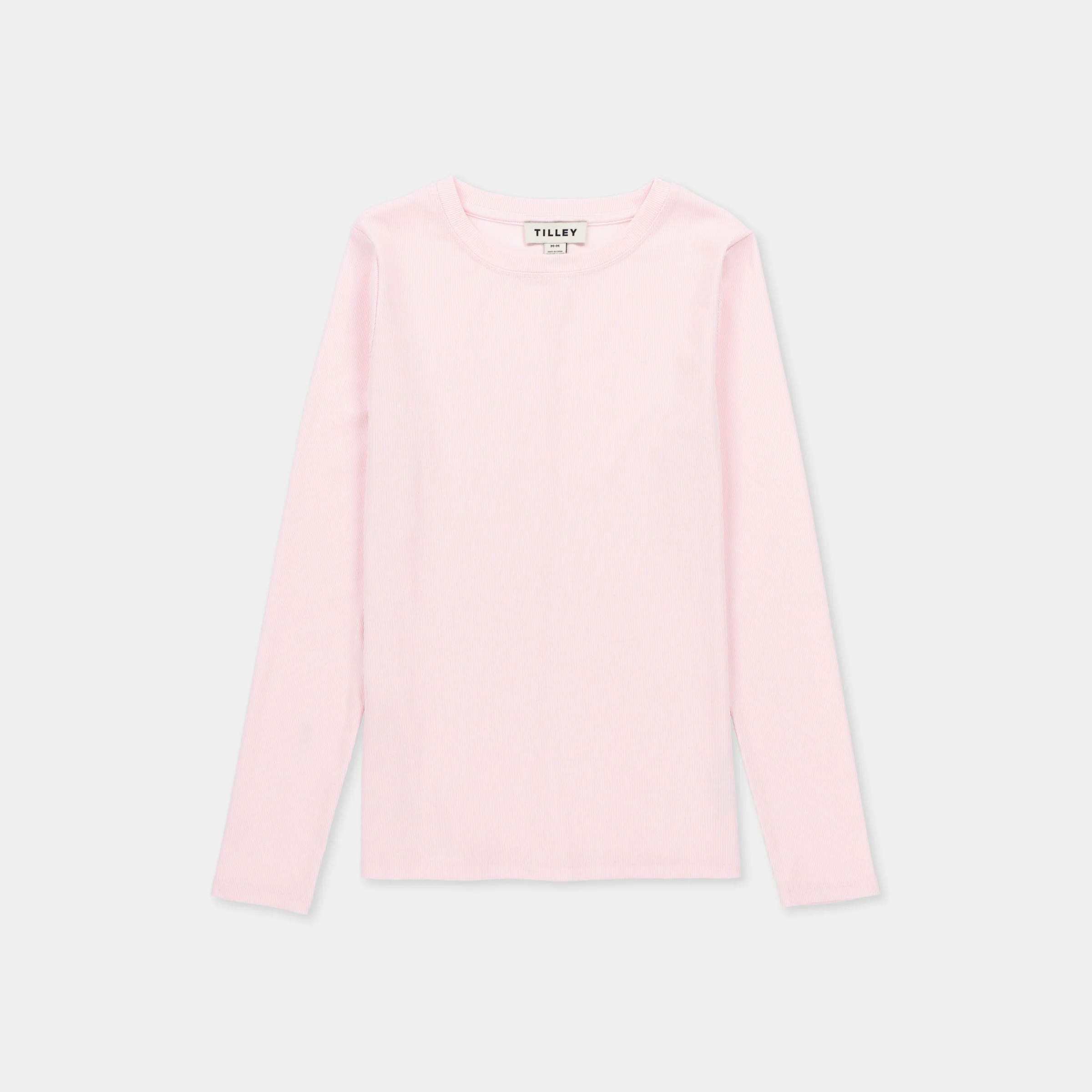 Long Sleeve Tencel Rib Tee - Image 24