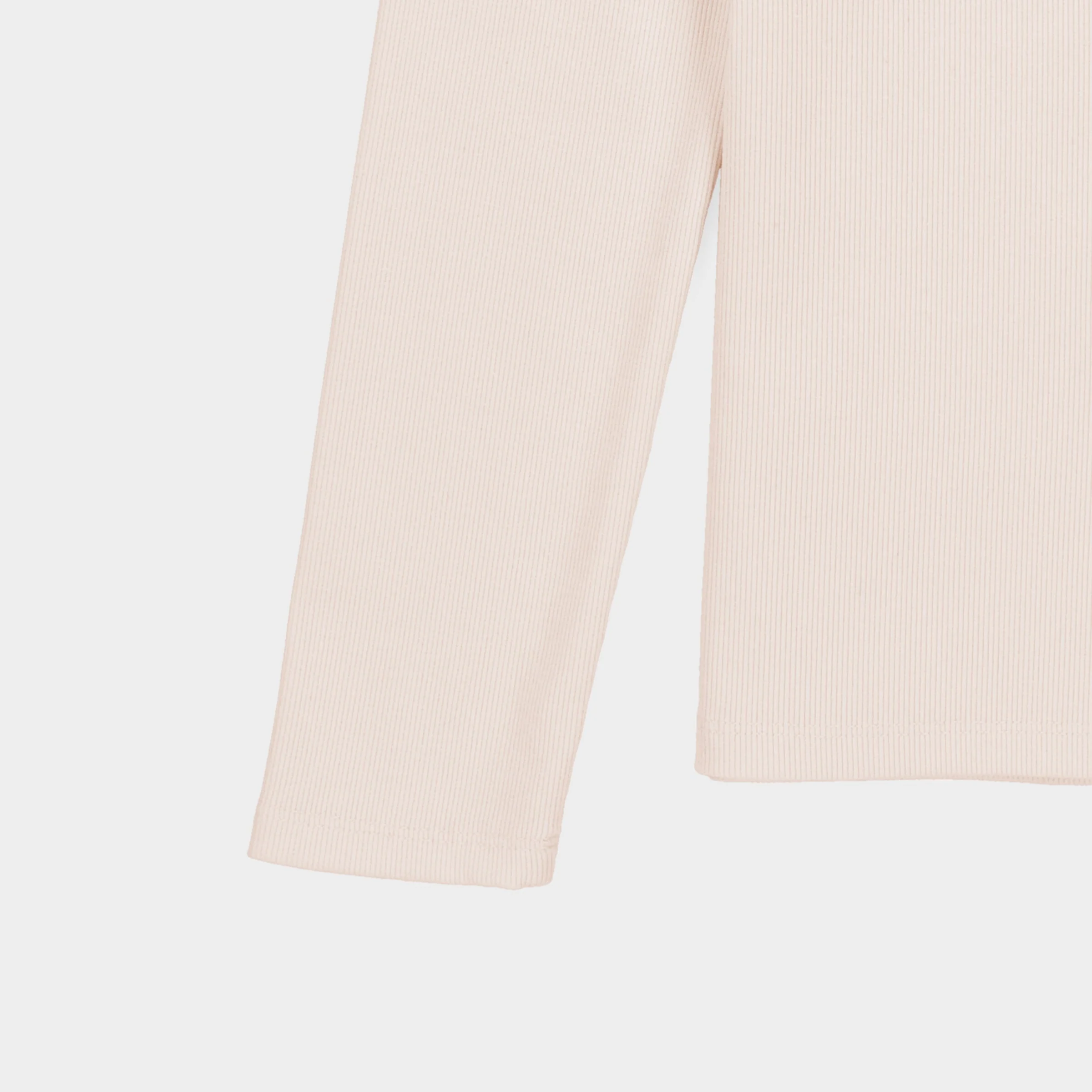 Long Sleeve Tencel Rib Tee - Image 27