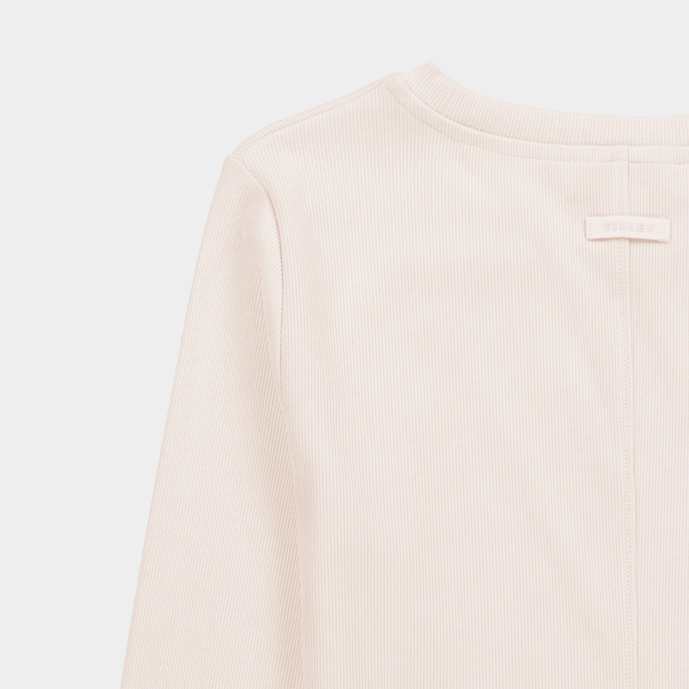 Long Sleeve Tencel Rib Tee - Image 28