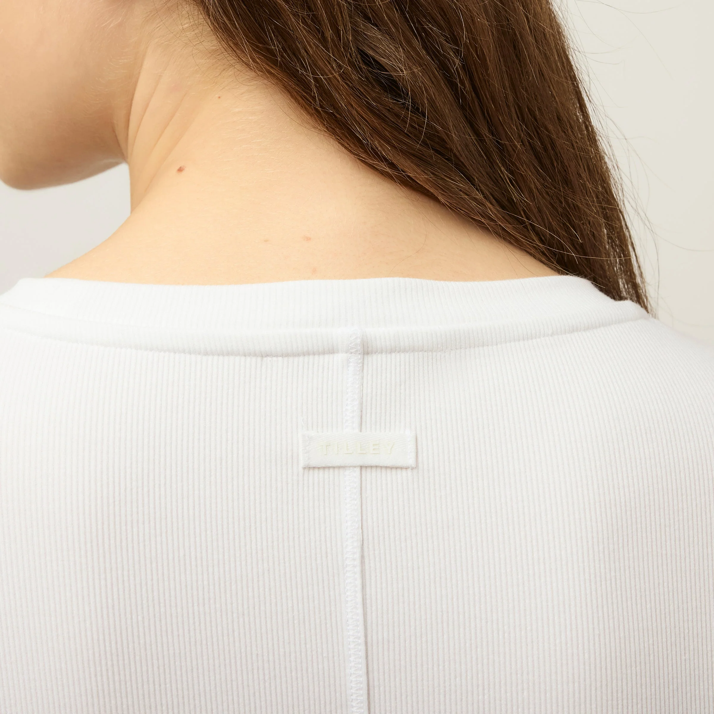 Long Sleeve Tencel Rib Tee - Image 35