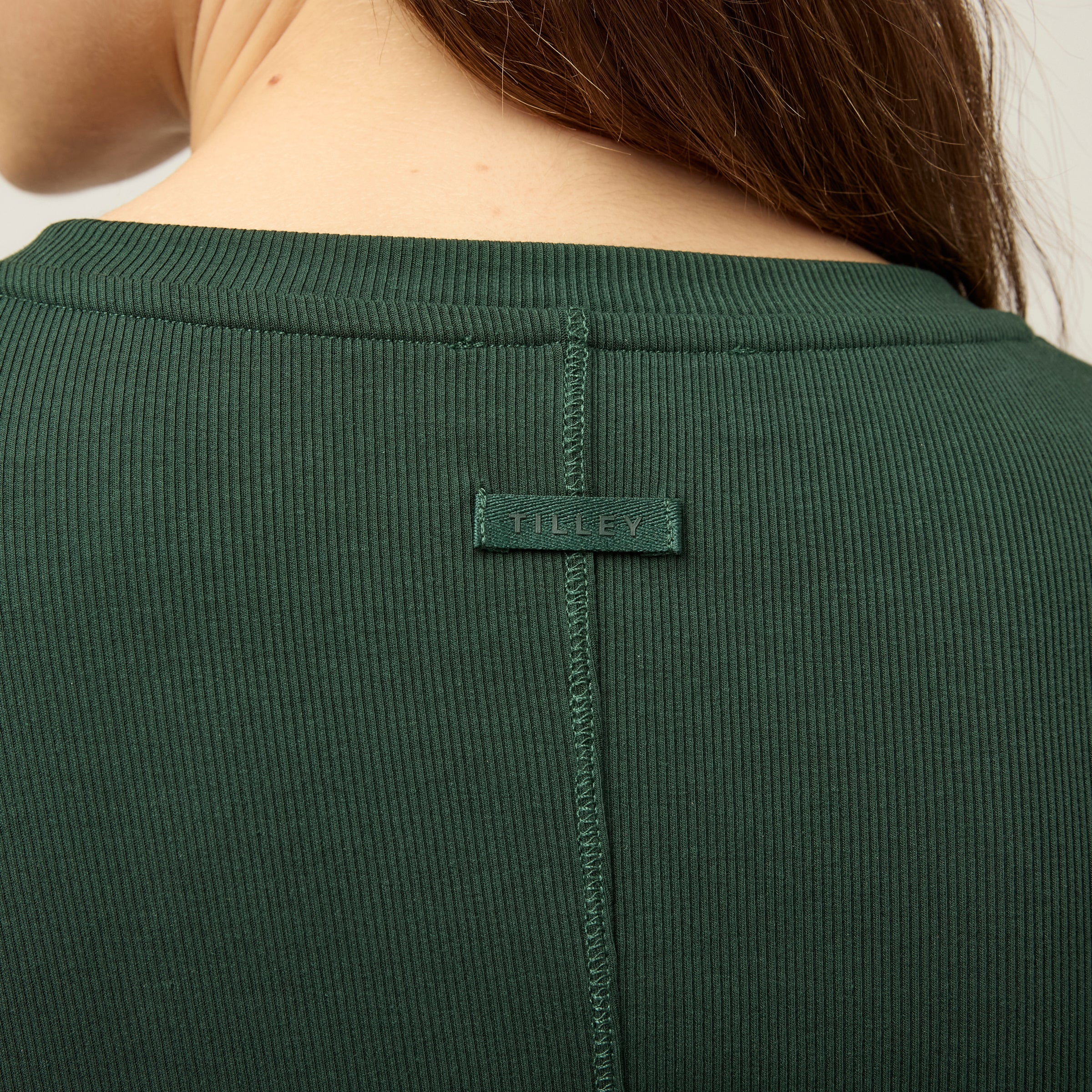 Long Sleeve Tencel Rib Tee - Image 47