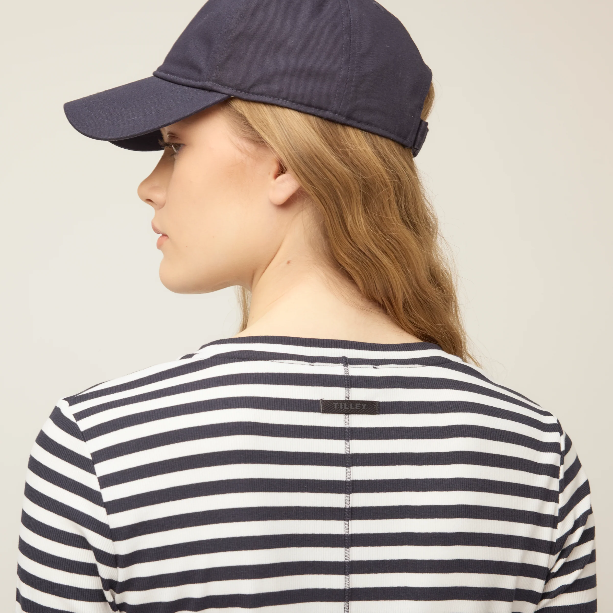 Long Sleeve Tencel Rib Tee - Image 5