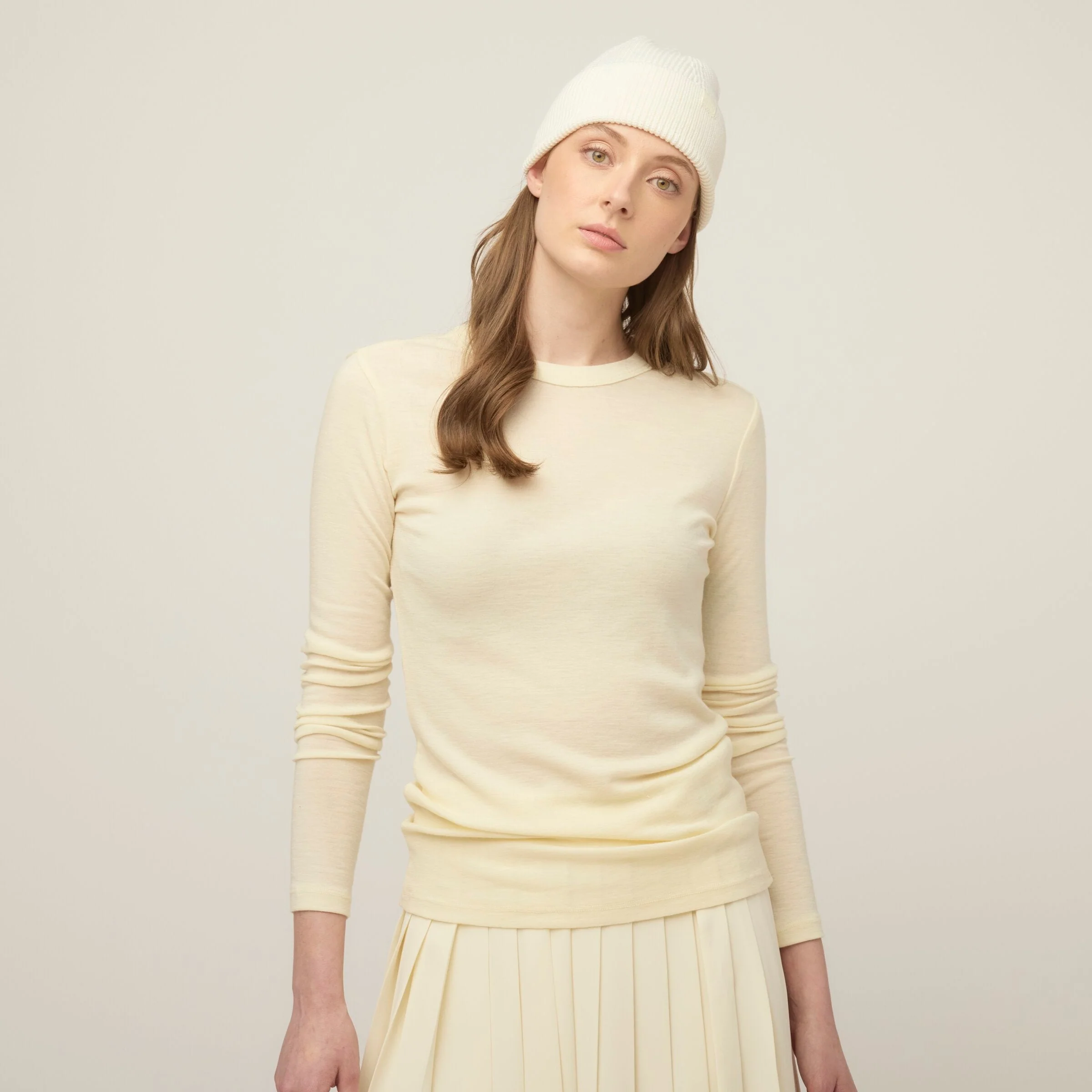 Merino Rib Long Sleeve Shirt - Image 12