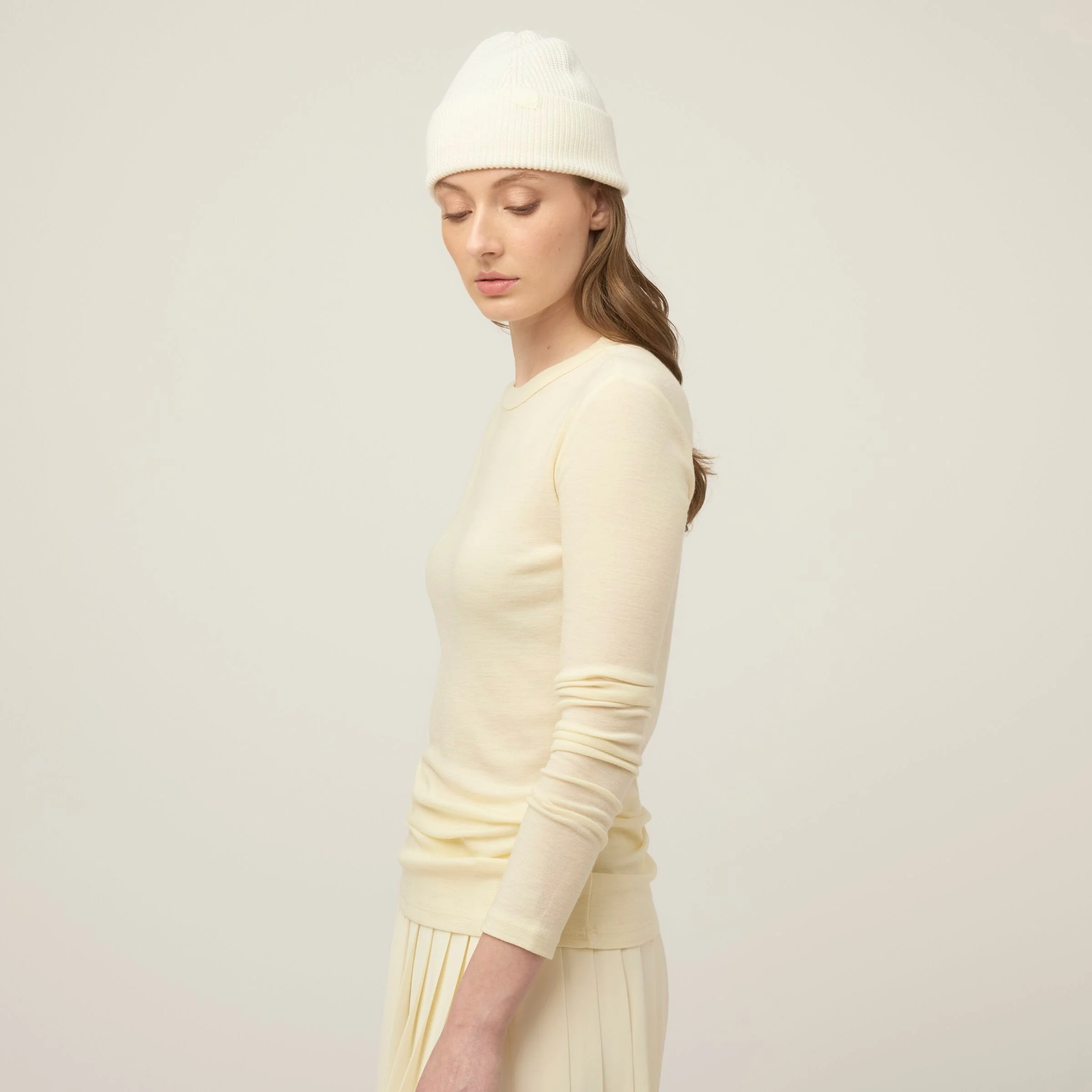 Merino Rib Long Sleeve Shirt - Image 13