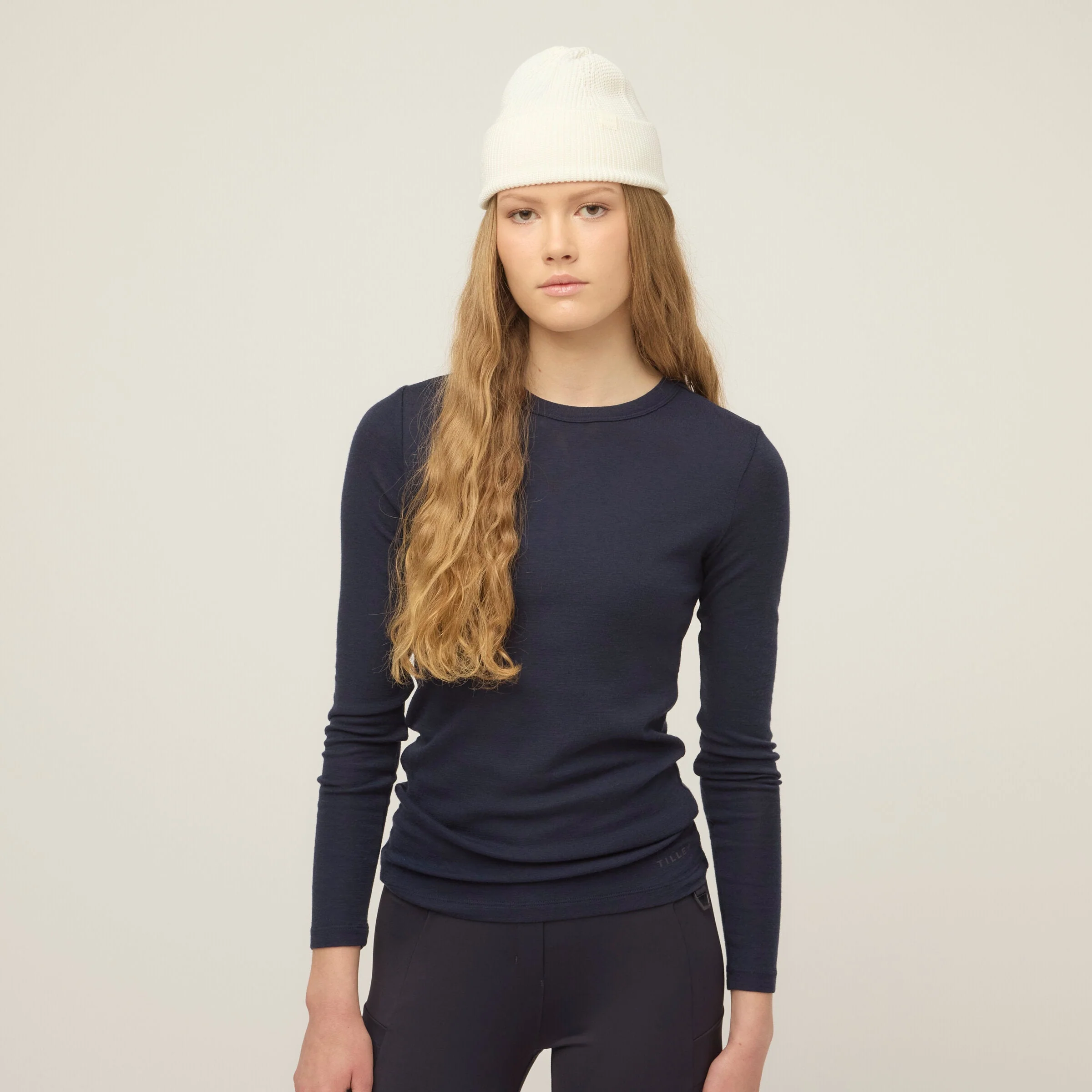 Merino Rib Long Sleeve Shirt - Image 24