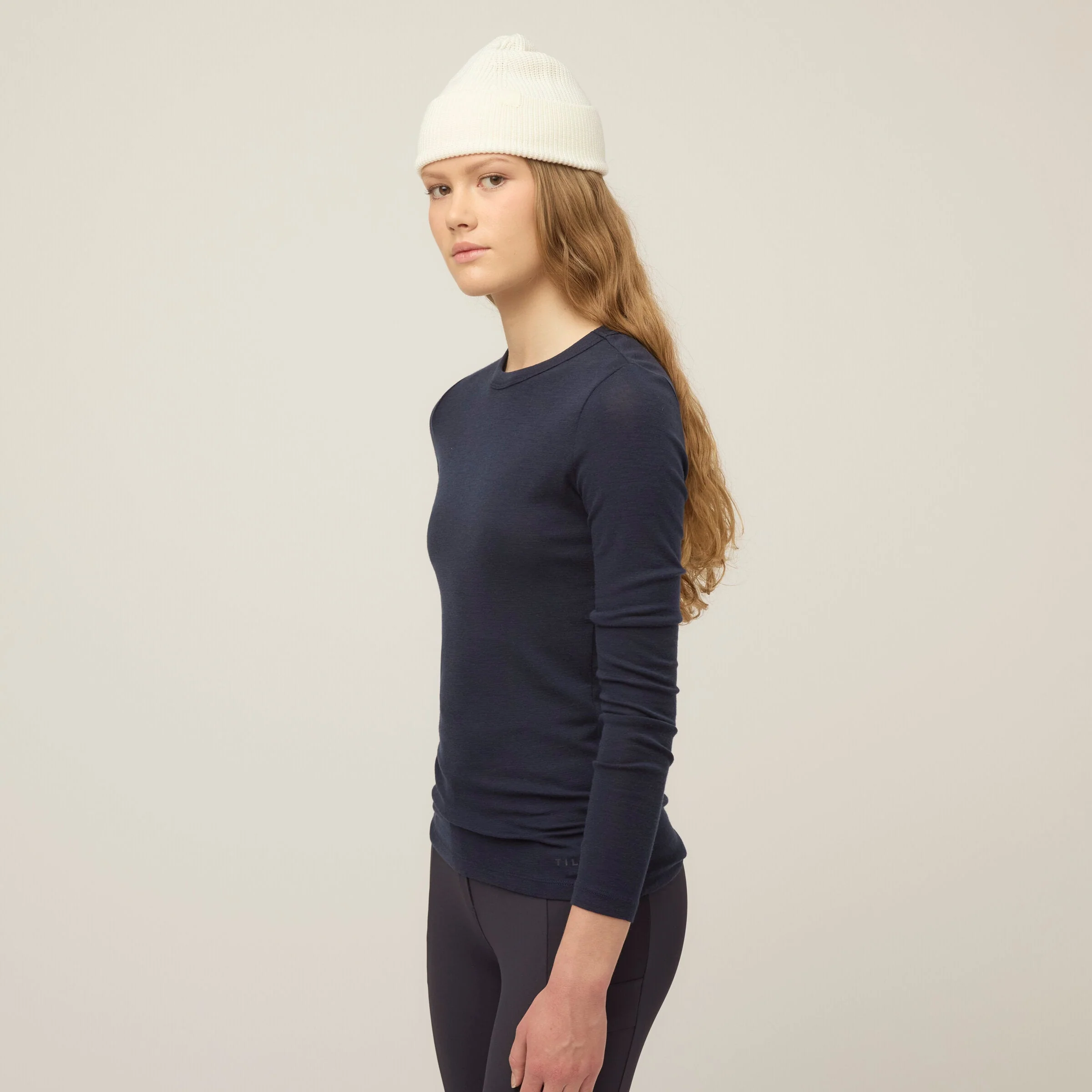 Merino Rib Long Sleeve Shirt - Image 25