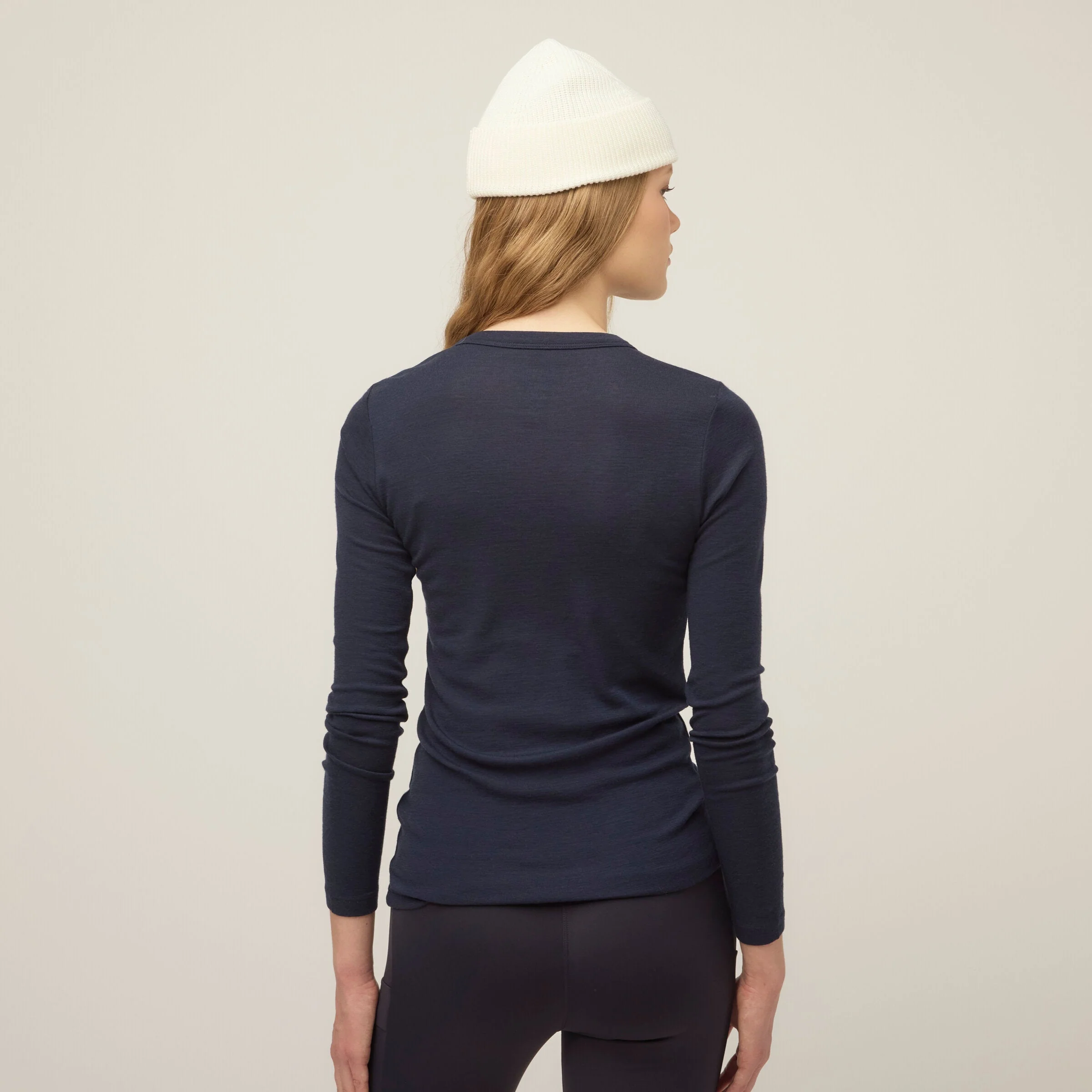 Merino Rib Long Sleeve Shirt - Image 26