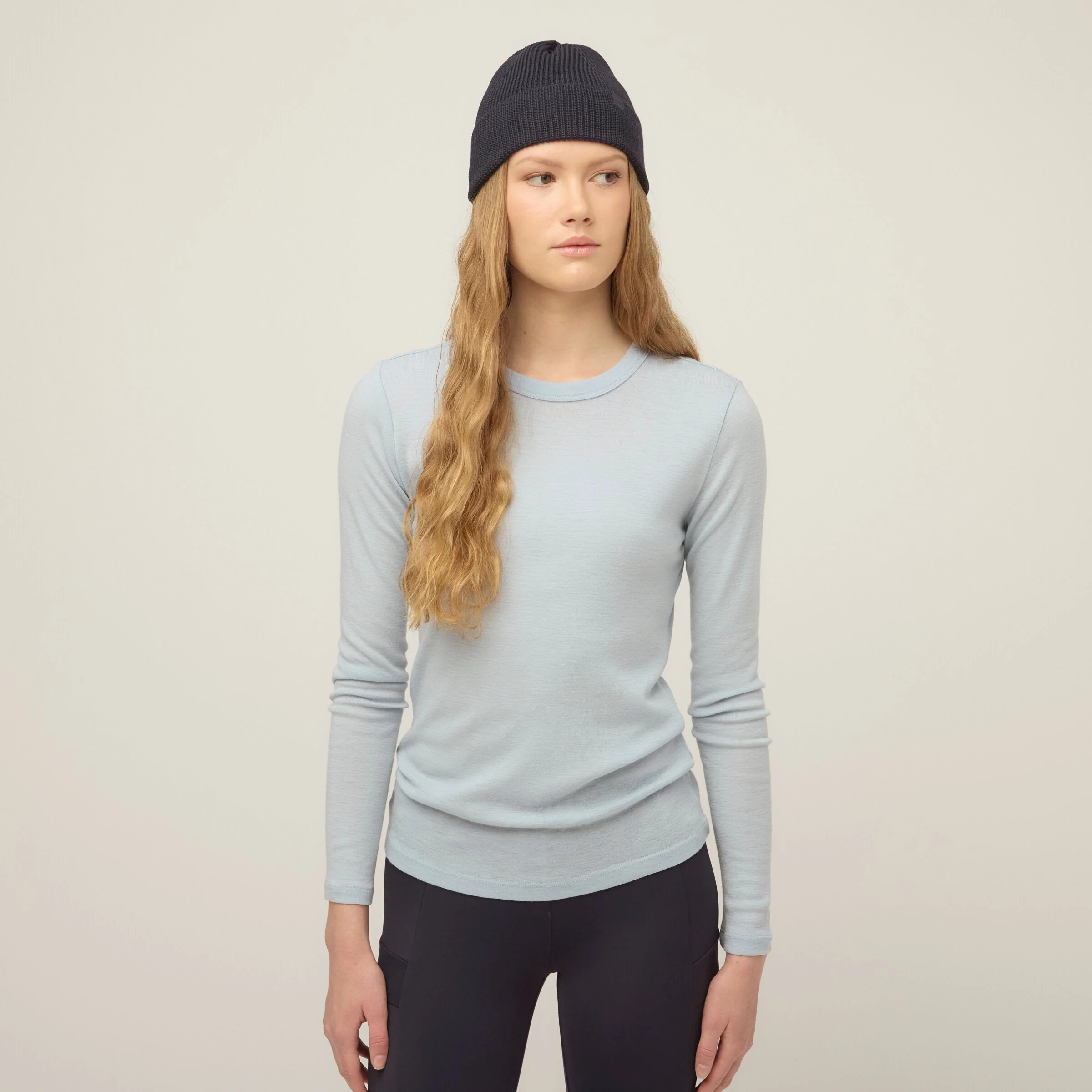 Merino Rib Long Sleeve Shirt - Image 32