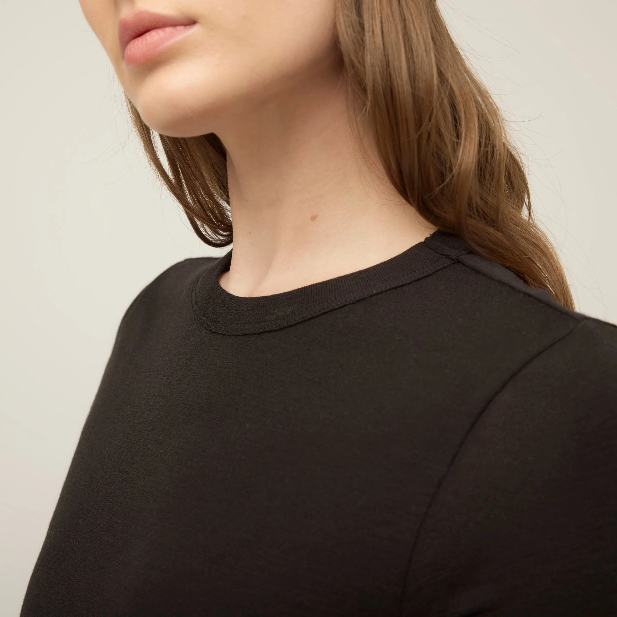 Merino Rib Long Sleeve Shirt - Image 4