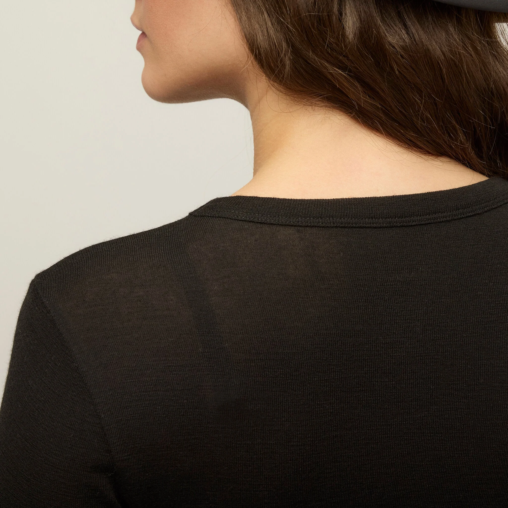 Merino Rib Long Sleeve Shirt - Image 6