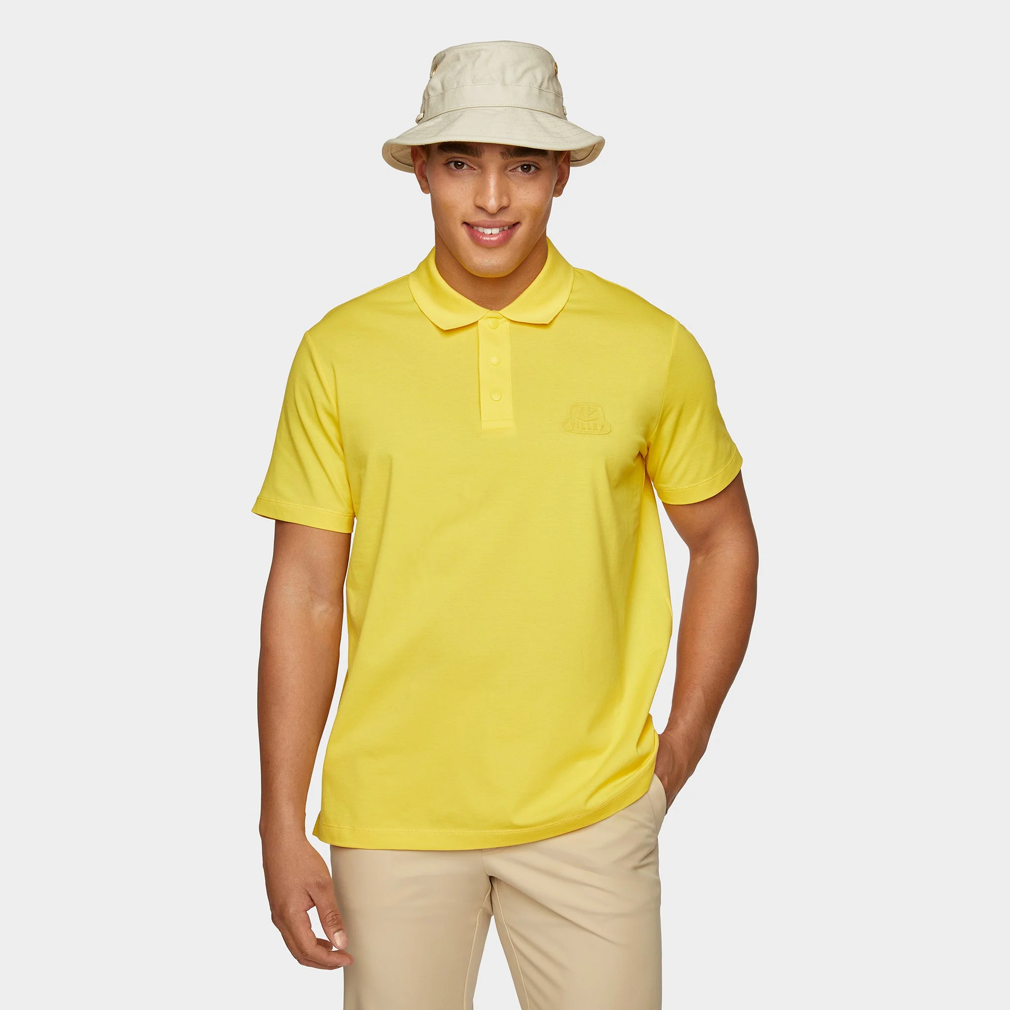 Pique Polo with 3D Logo - Image 16