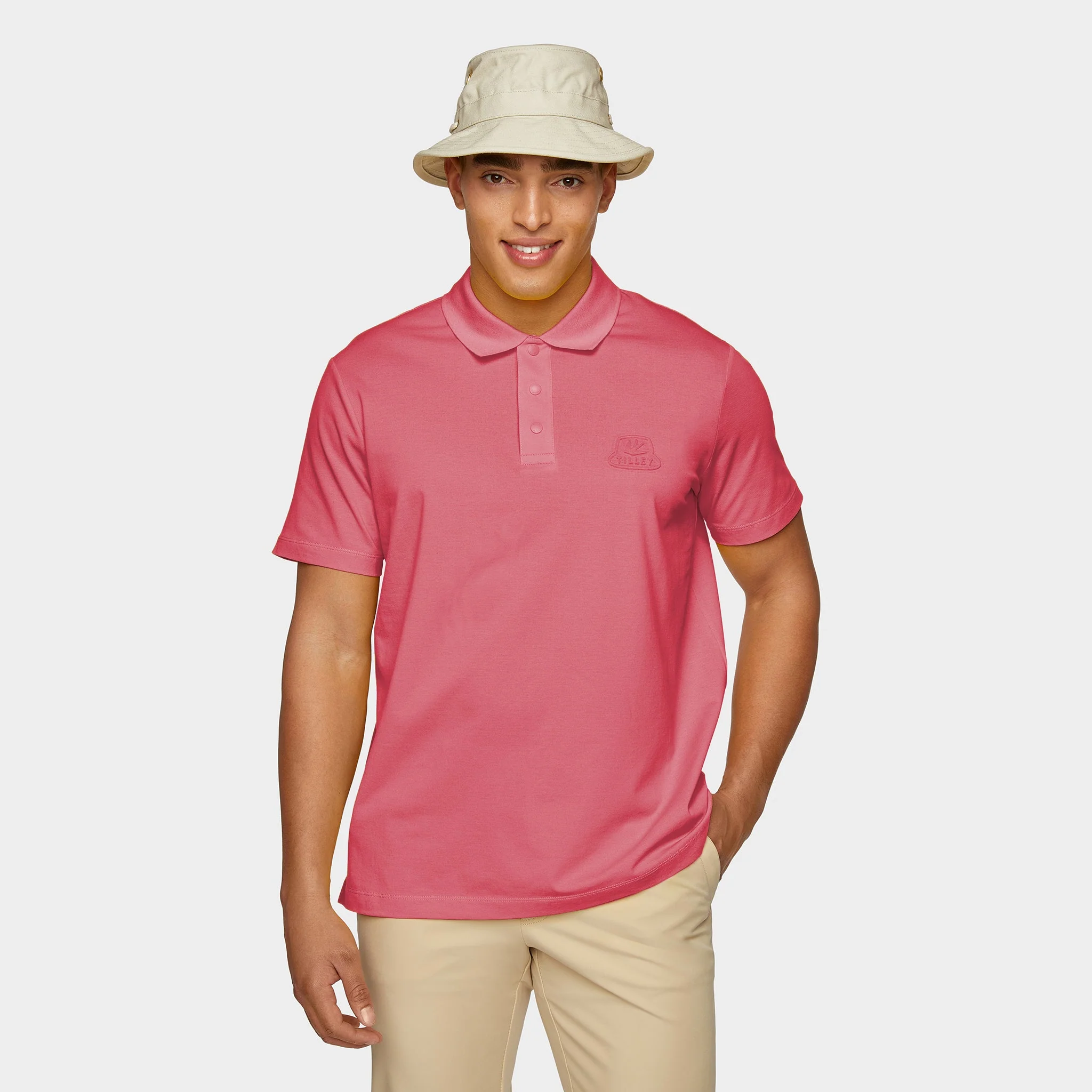 Pique Polo with 3D Logo - Image 54