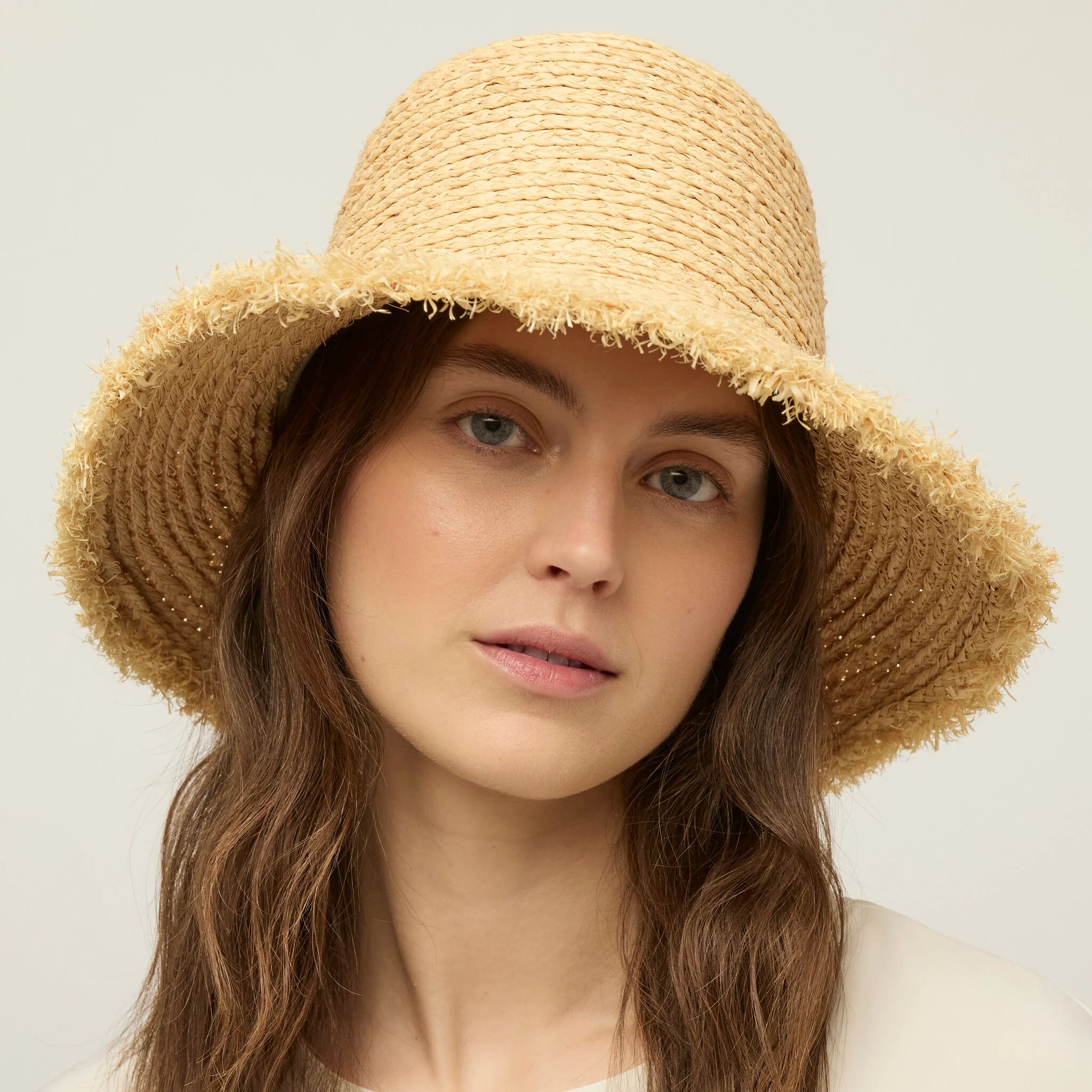 Straw Fringe Sun Hat - Image 3