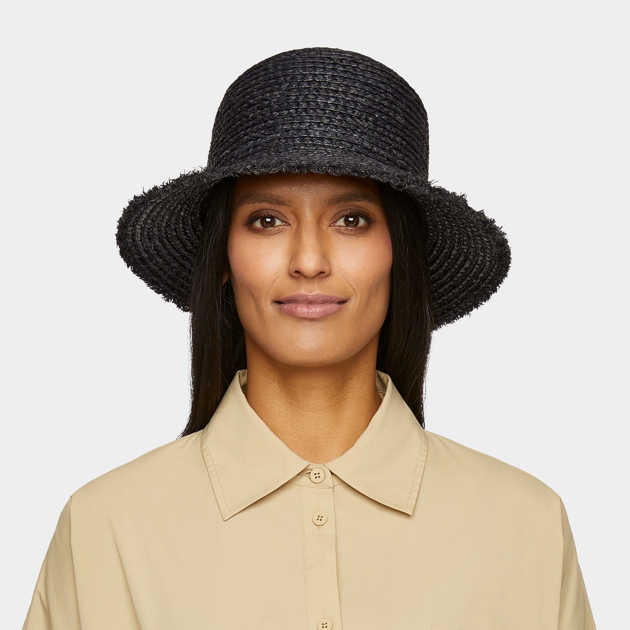 Straw Fringe Sun Hat - Image 9