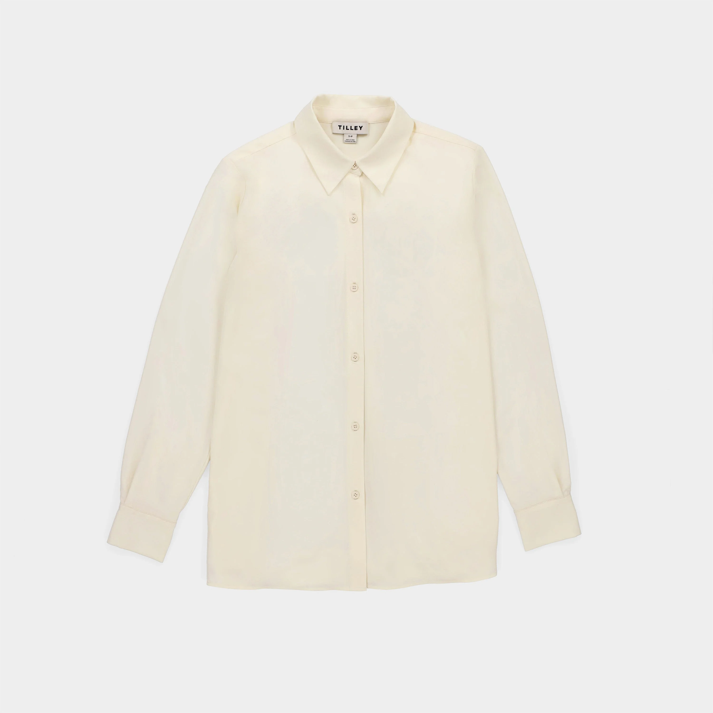 Tech Slk Long Sleeve Button Top - Image 7