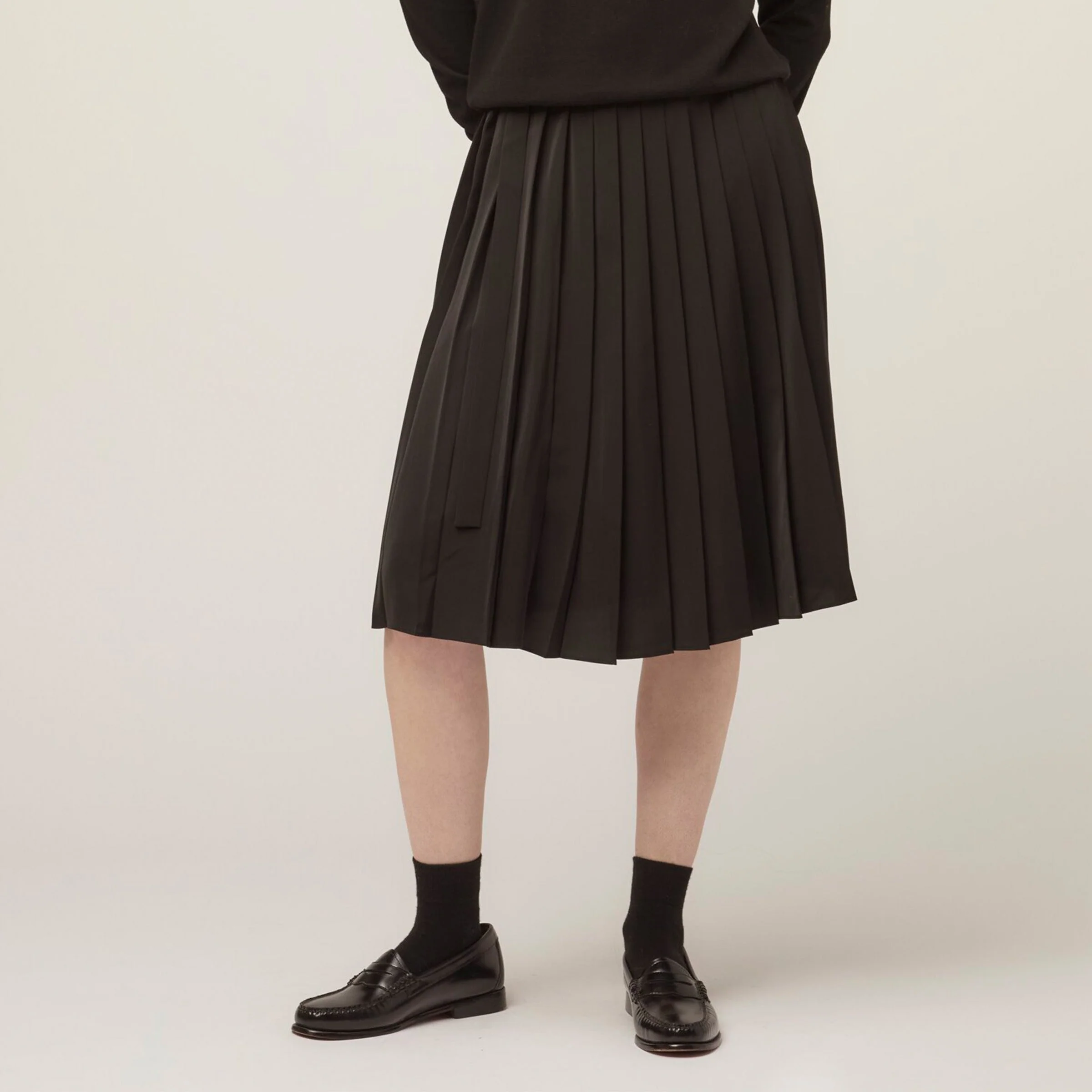 Tech Slk Pleated Skirt - Image 10
