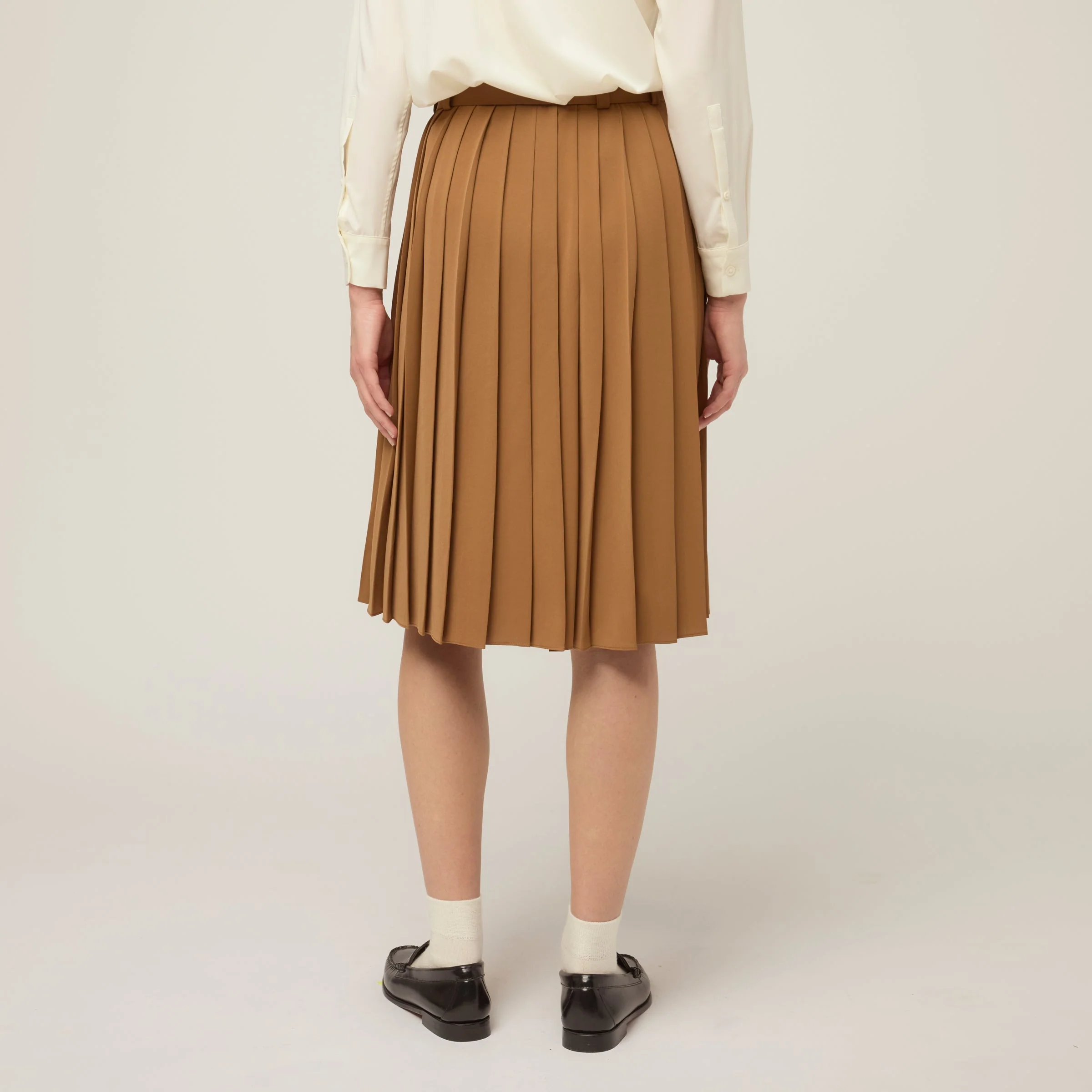 Tech Slk Pleated Skirt - Image 19