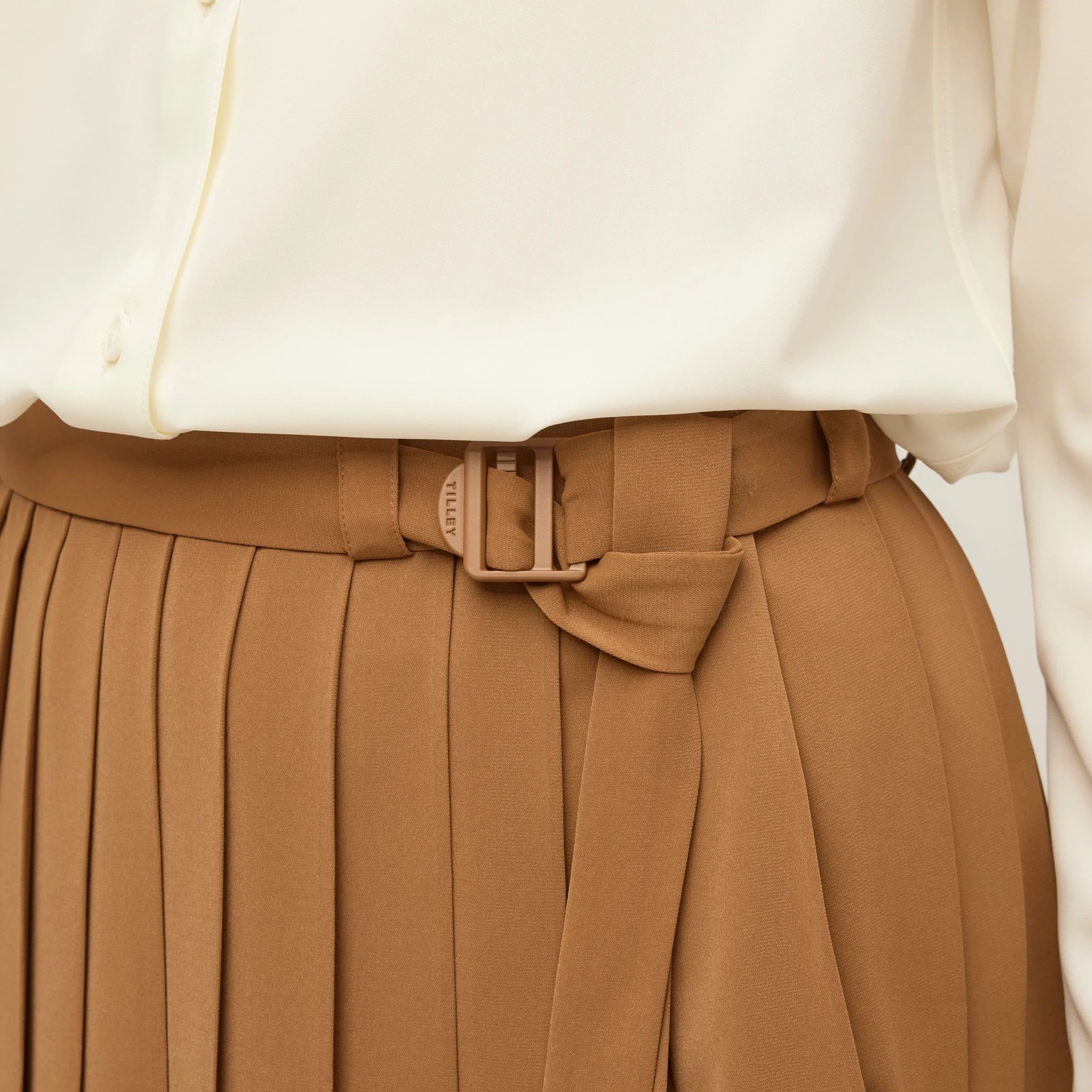 Tech Slk Pleated Skirt - Image 21