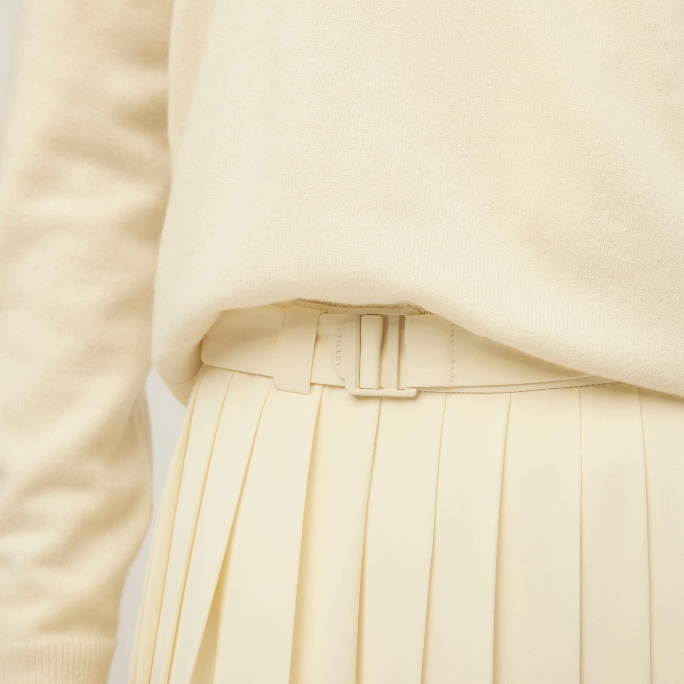Tech Slk Pleated Skirt - Image 4