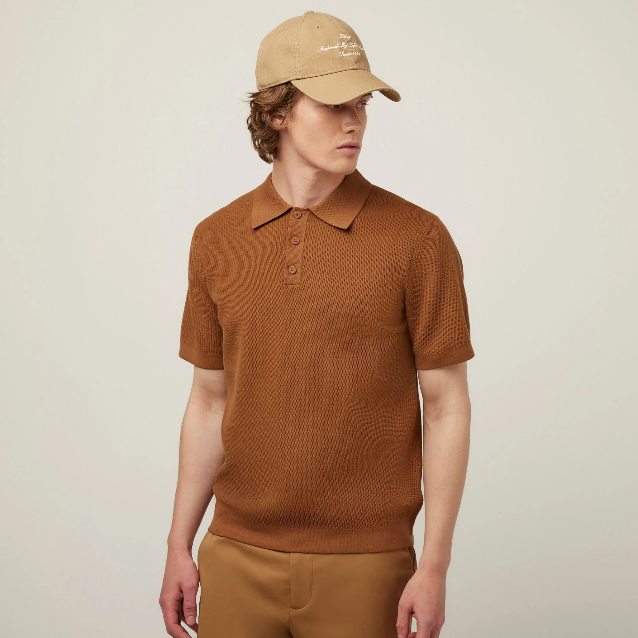 Textured Polo Sweater - Image 11