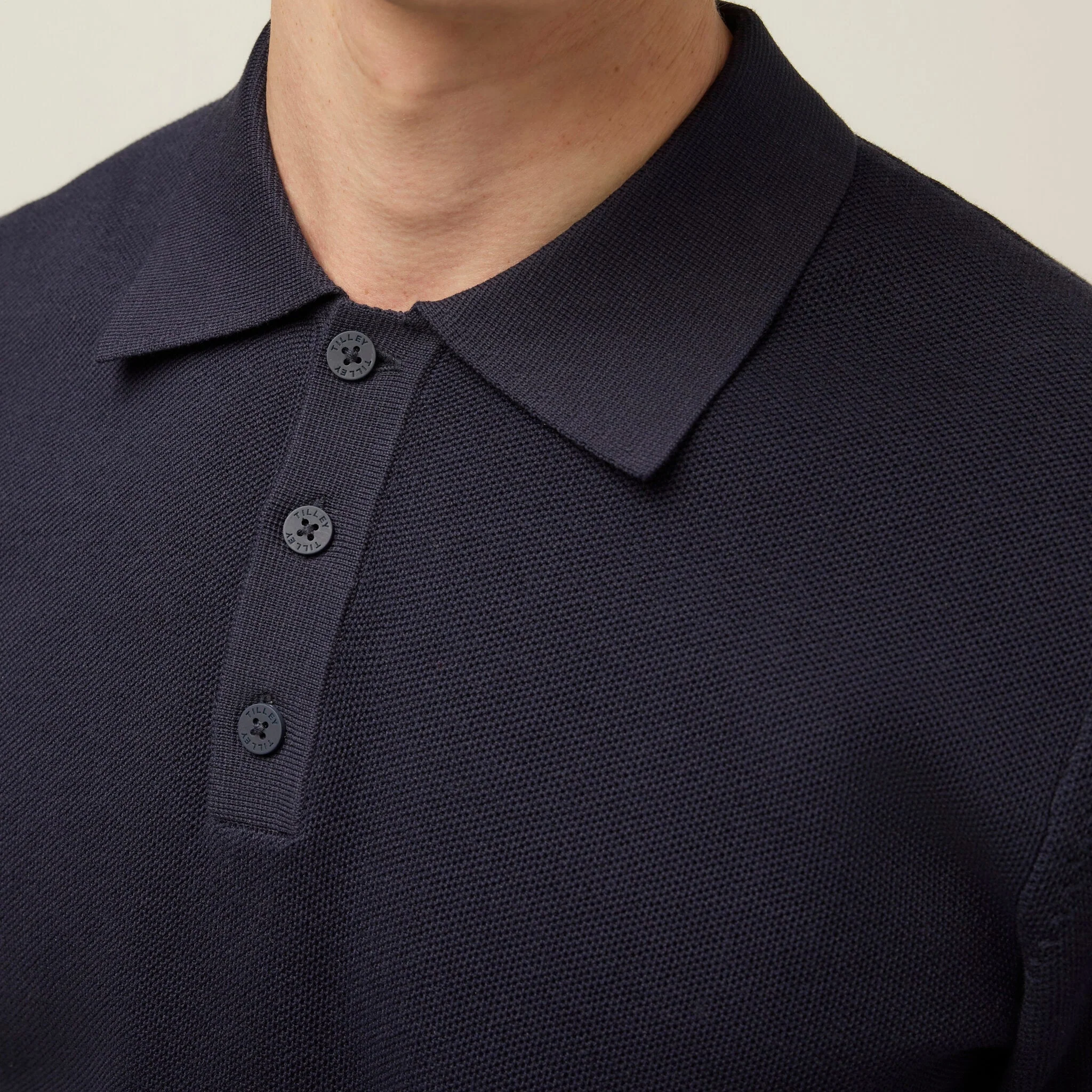 Textured Polo Sweater - Image 5