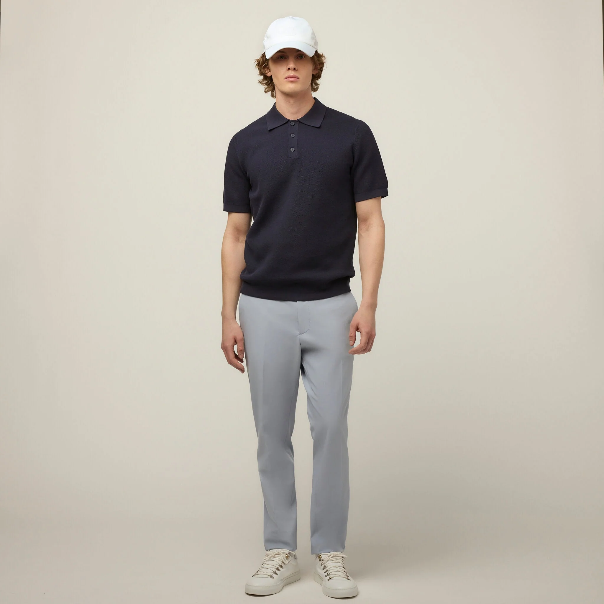 Textured Polo Sweater - Image 6