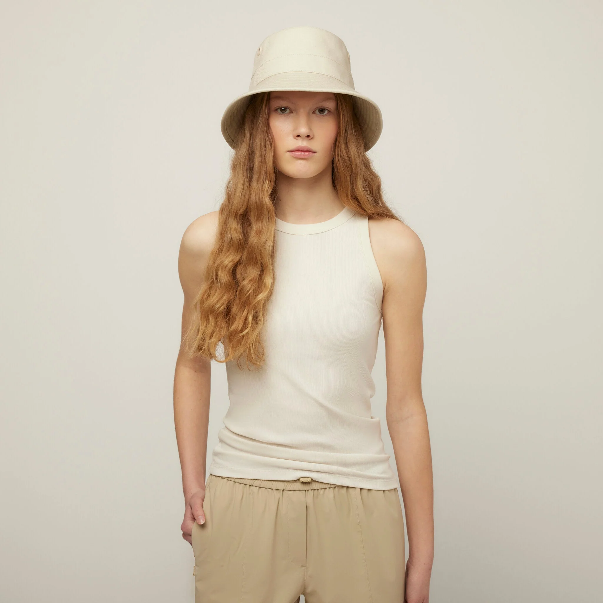 High Neck Rib Tank - Image 10