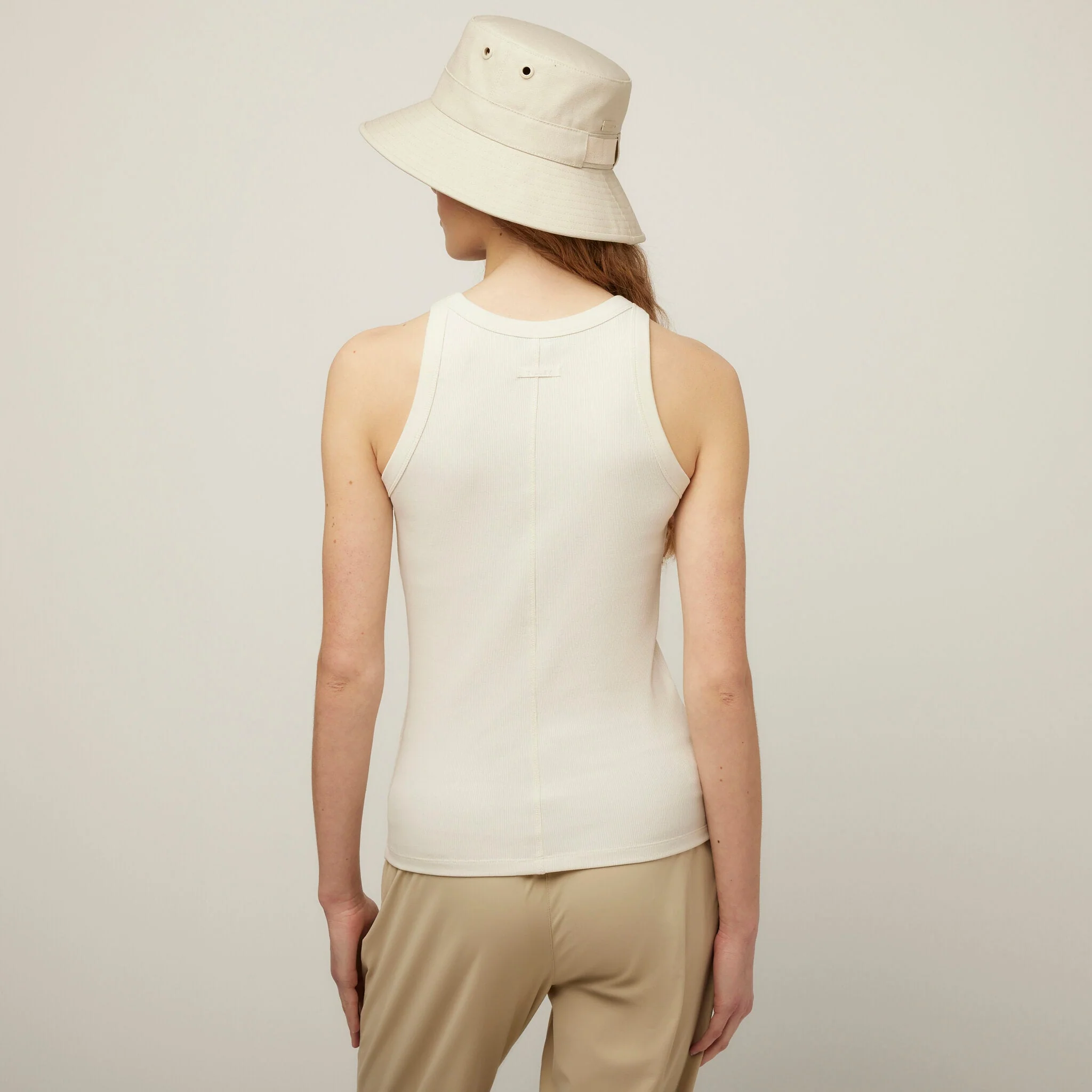 High Neck Rib Tank - Image 11