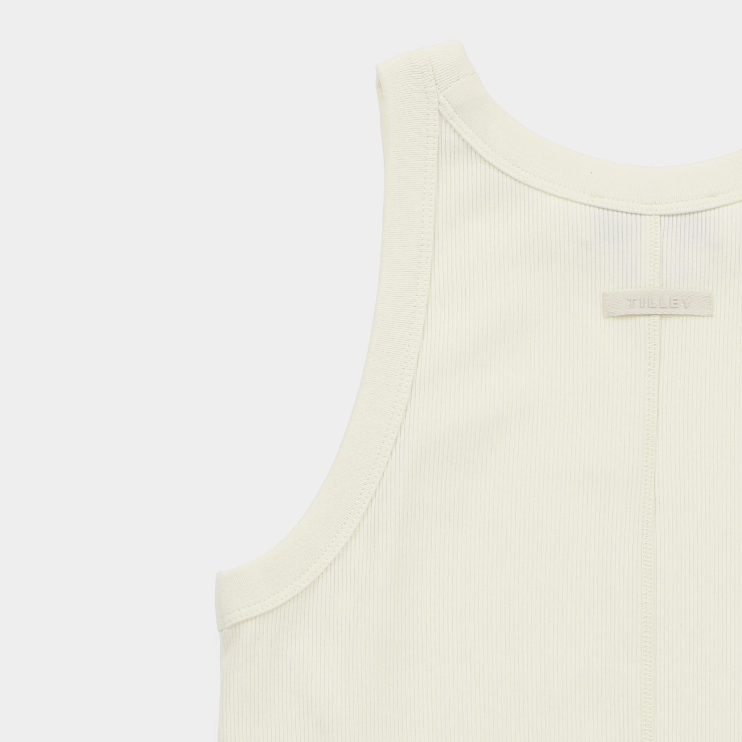 High Neck Rib Tank - Image 17