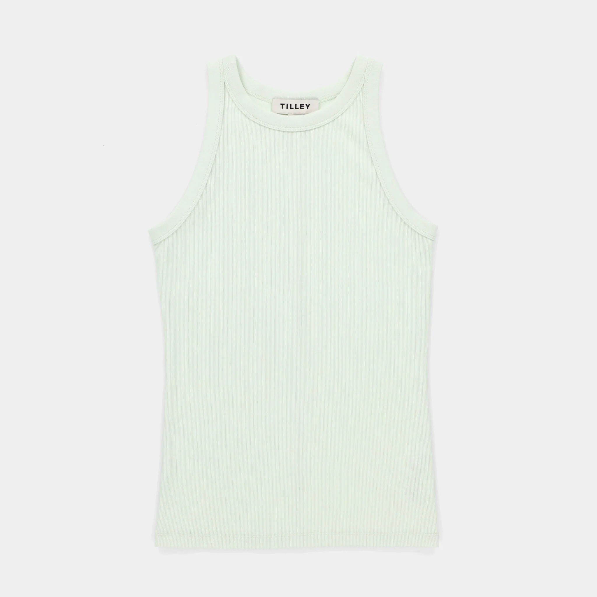 High Neck Rib Tank - Image 25