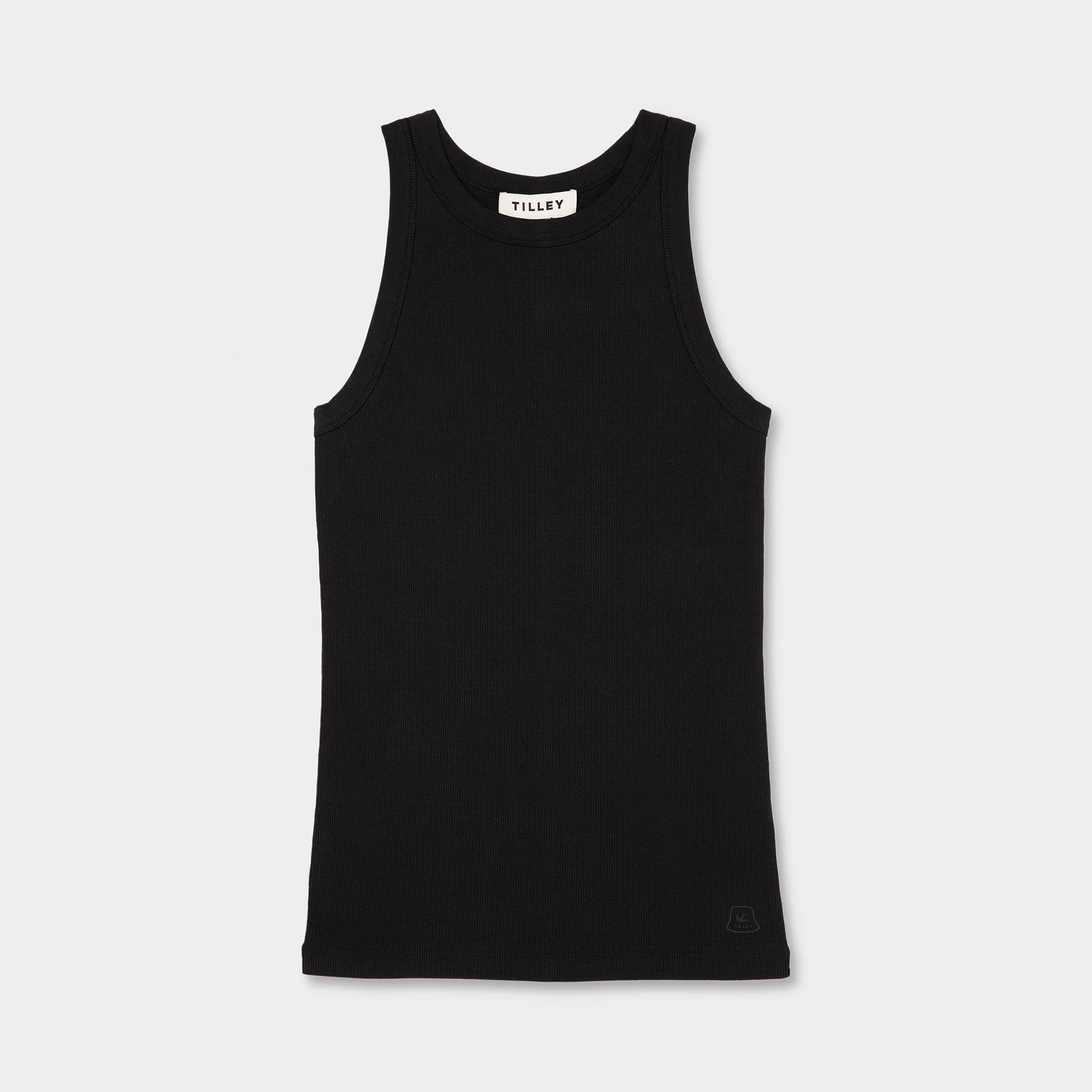 High Neck Rib Tank - Image 35