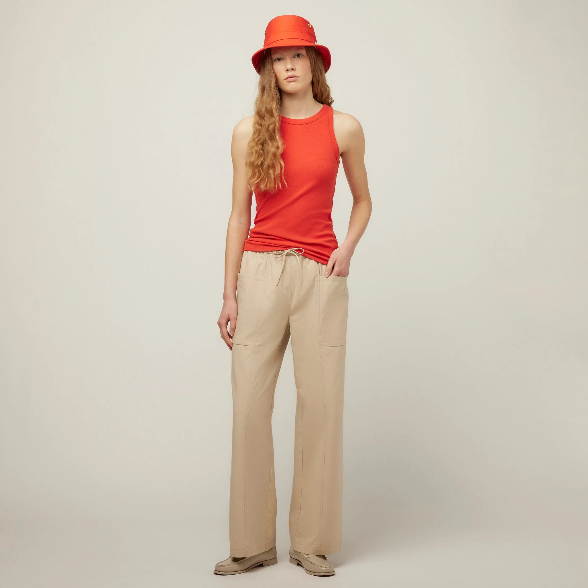 High Neck Rib Tank - Image 45