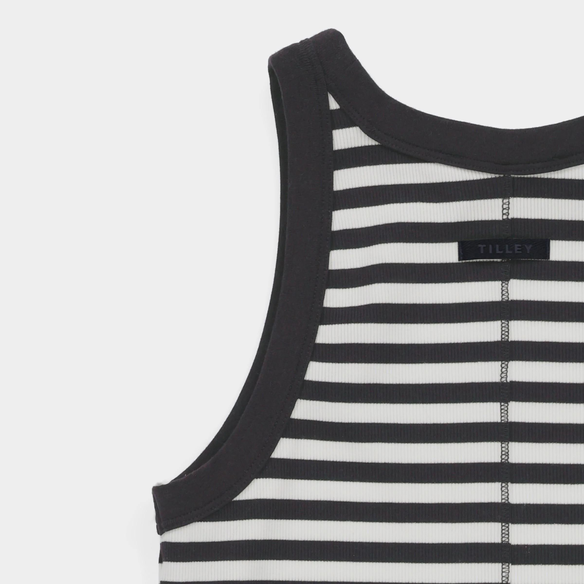 High Neck Rib Tank - Image 59