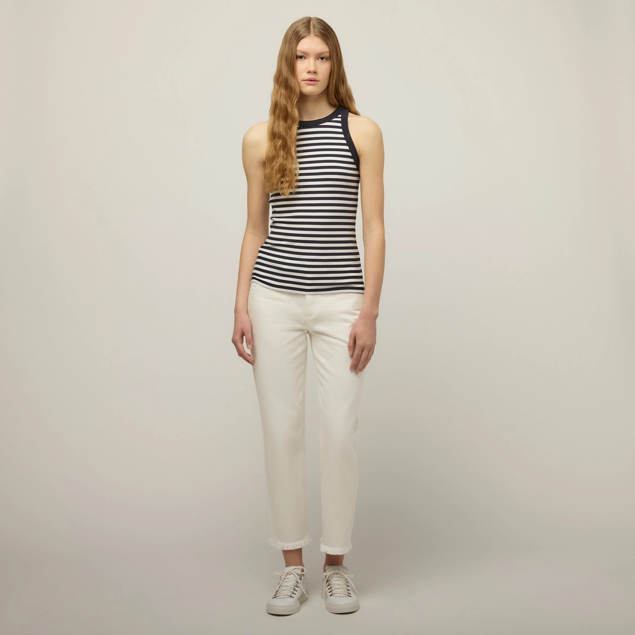 High Neck Rib Tank - Image 61