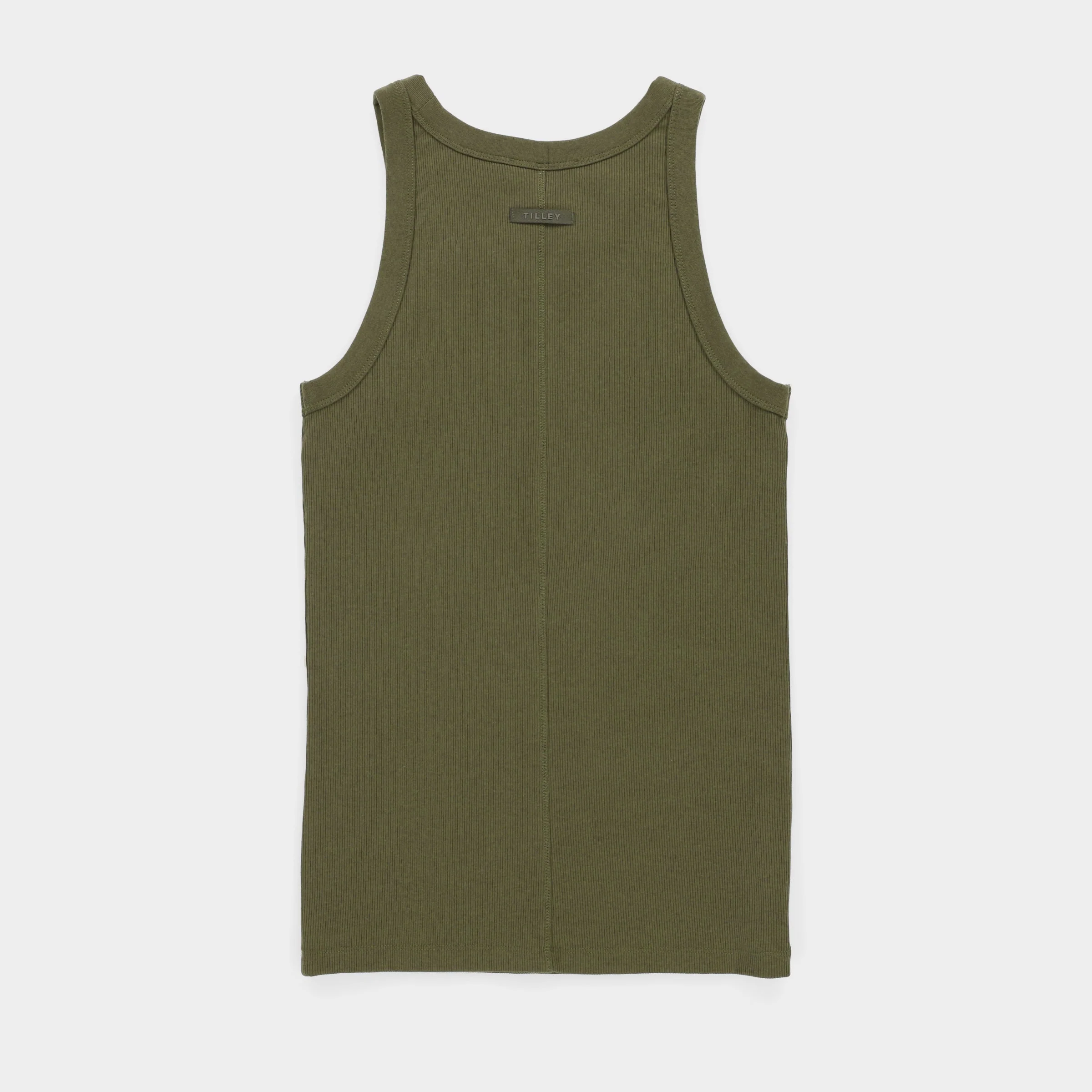 High Neck Rib Tank - Image 66