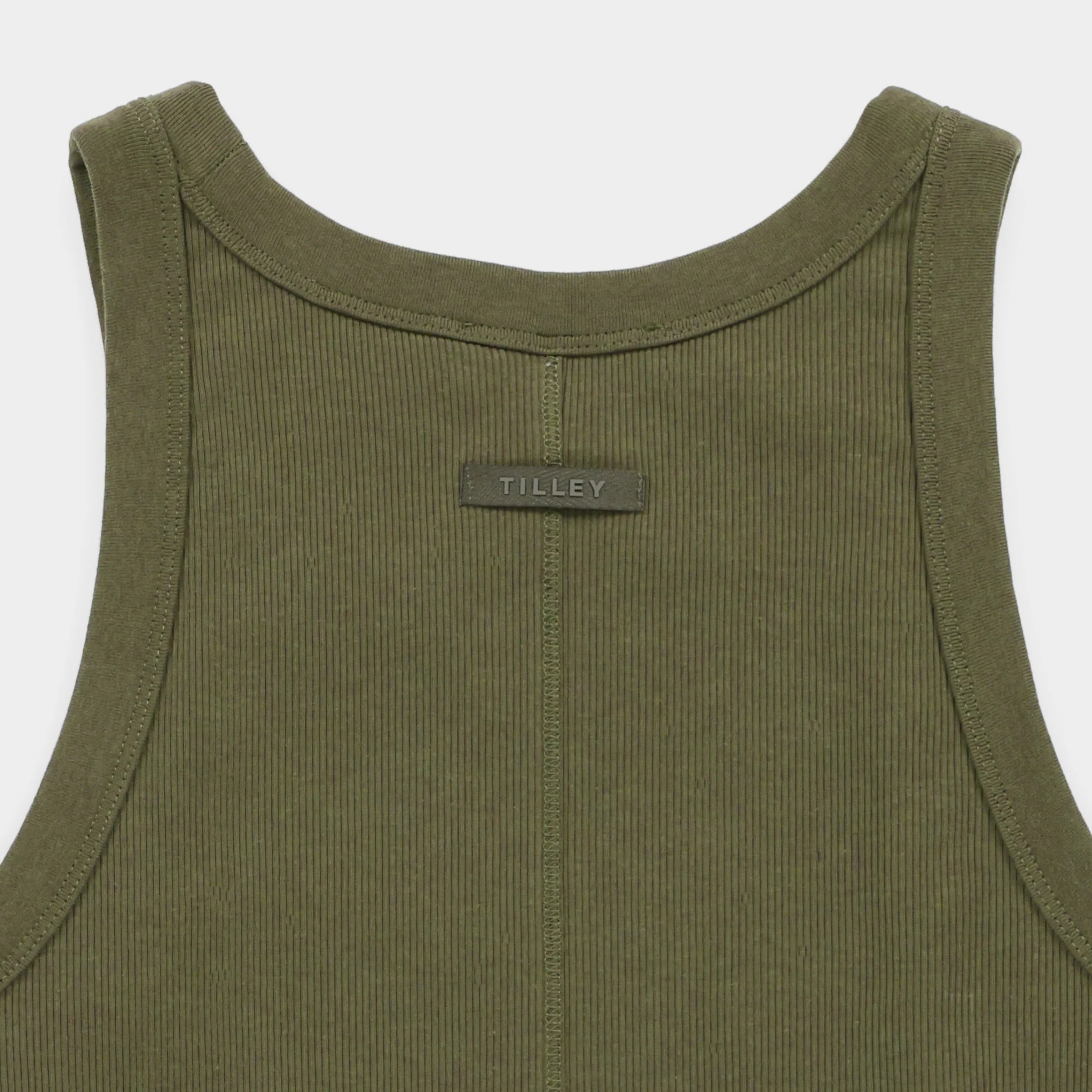 High Neck Rib Tank - Image 69