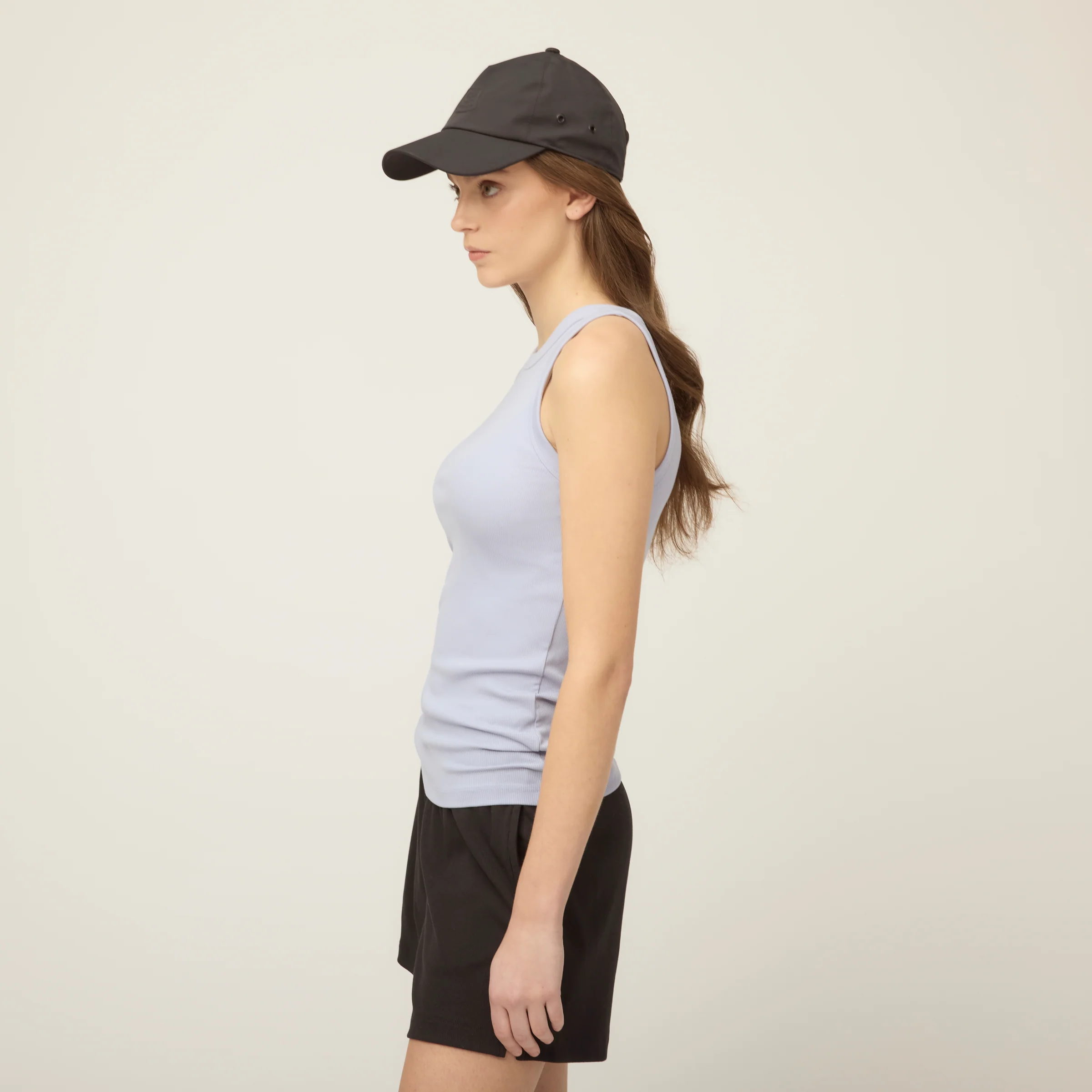 High Neck Rib Tank - Image 7